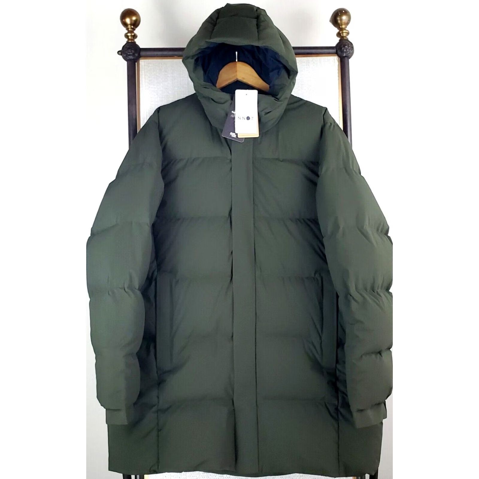 NN07 NN07 Golf 8181 Jacket Mens 2XL Green Down 700 Fill Waterproof Windproof Hooded Coat Puffer Size US XXL / EU 58 / 5 - 3 Thumbnail