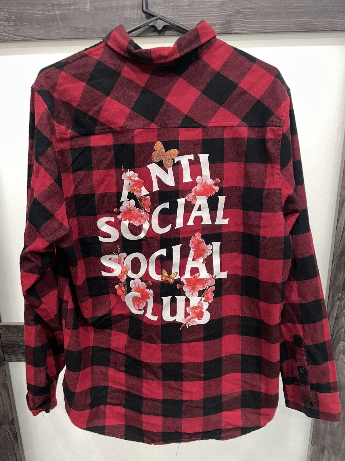 Anti Social Social Club Kkoch Flannel Size US L / EU 52-54 / 3 - 1 Thumbnail