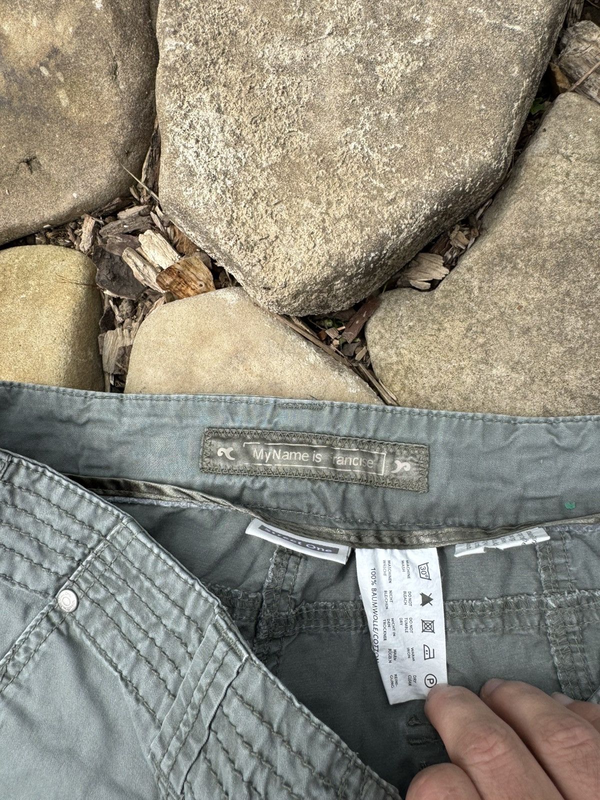 Vintage Vintage Cargo Bondage Y2k Baggy Pants Size 27" / US 4 / IT 40 - 6 Thumbnail