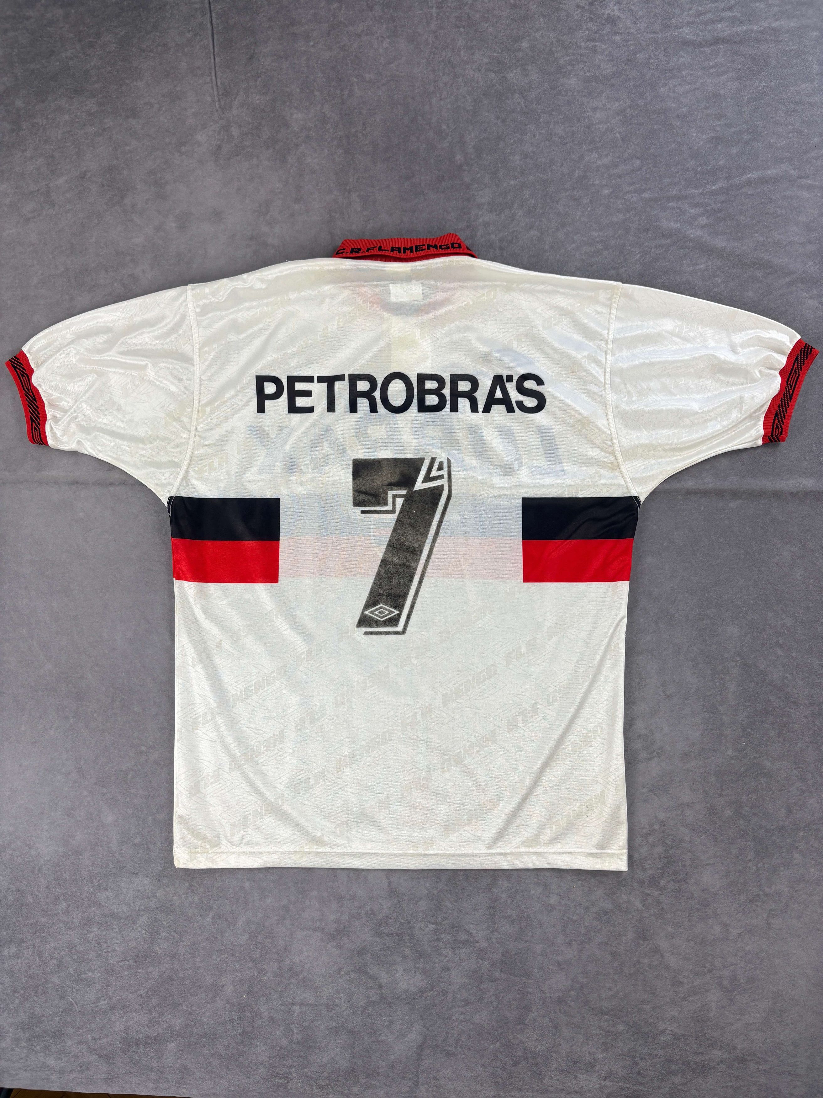 Umbro Flamengo 1993-95 Umbro away football jersey shirt size G Size US L / EU 52-54 / 3 - 2 Thumbnail
