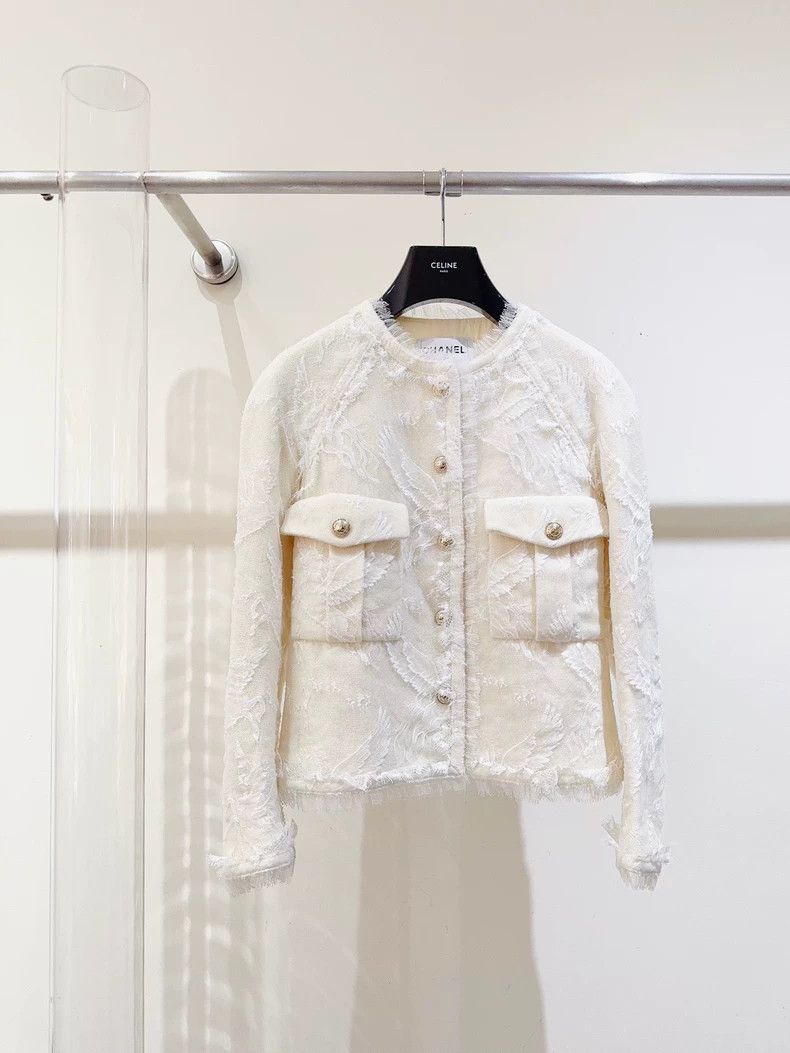 Chanel Chanel 20K Mas lace jacket 2503-Nextarrow Size XXS / US 00 / IT 34 - 1 Thumbnail