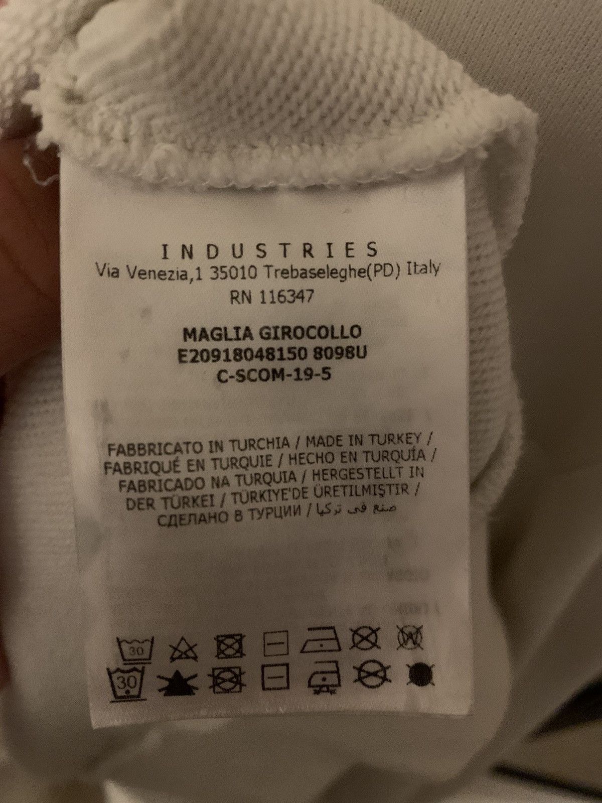 Moncler Moncler Box Logo Crewneck Size US M / EU 48-50 / 2 - 5 Thumbnail