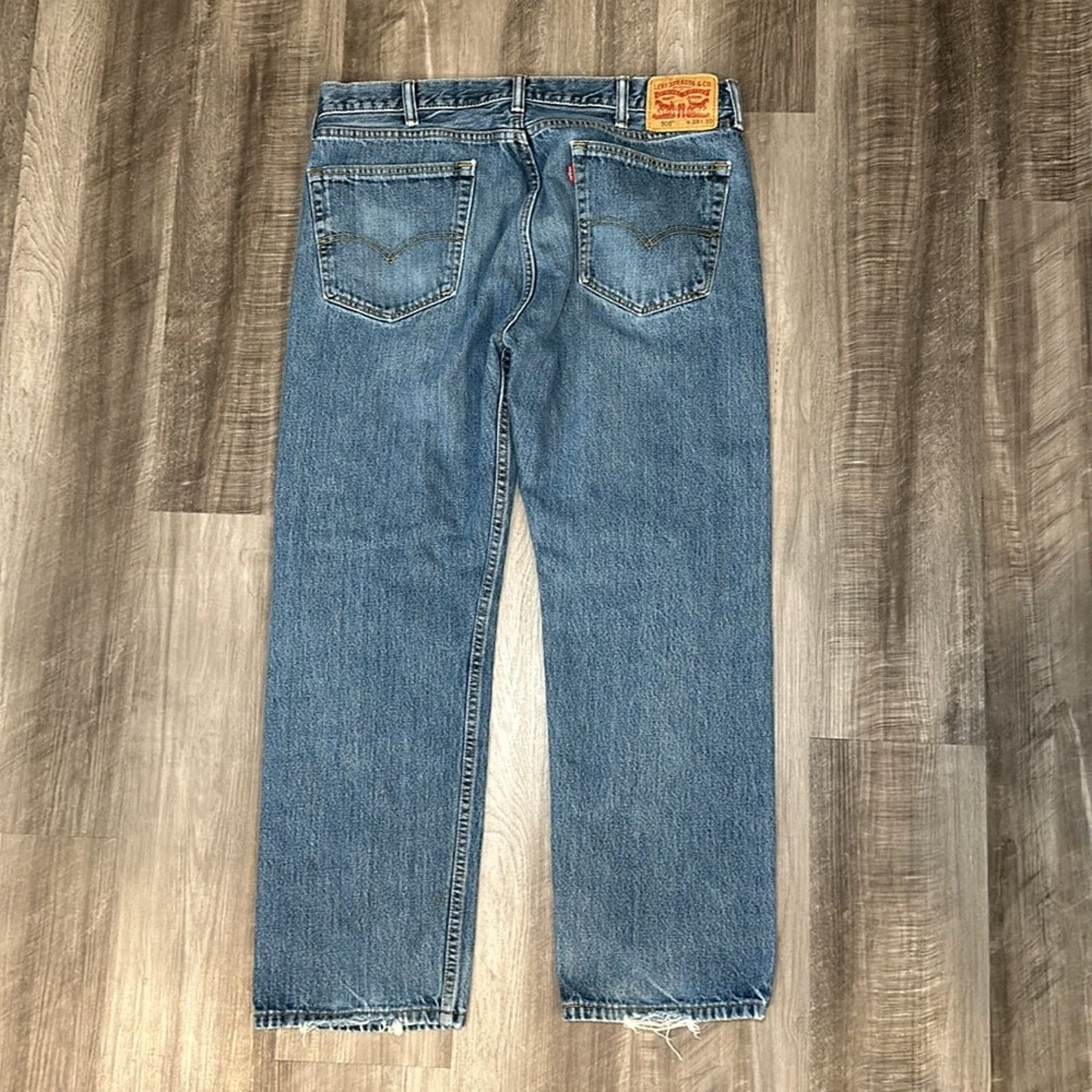 Levi's Levi’s 505 Straight Fit Jeans - 38x30 Size US 38 / EU 54 - 3 Thumbnail