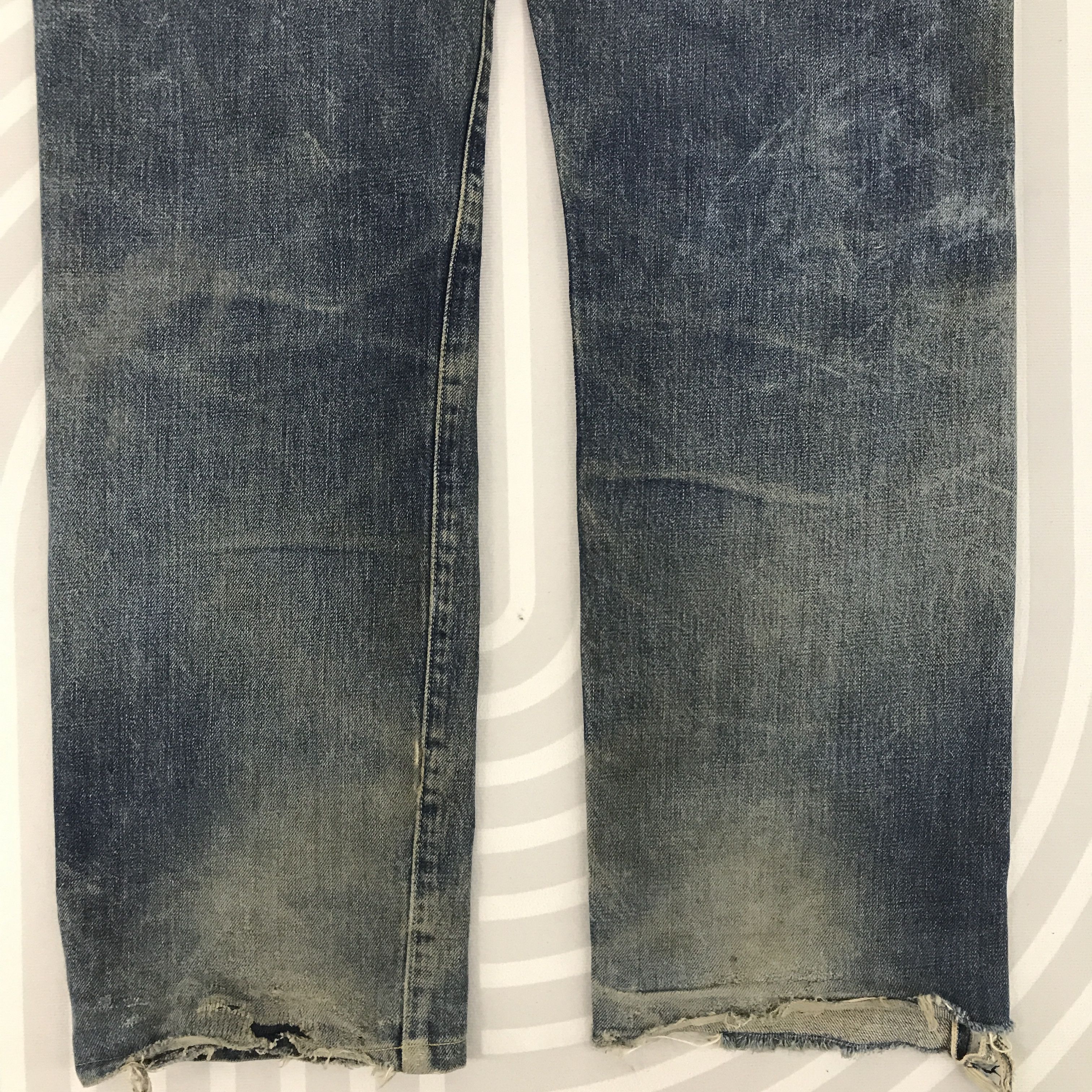 Levi's × Levi's Vintage Clothing Vintage Levi's Big E Japan Distressed Denim pants Size US 32 / EU 48 - 6 Thumbnail