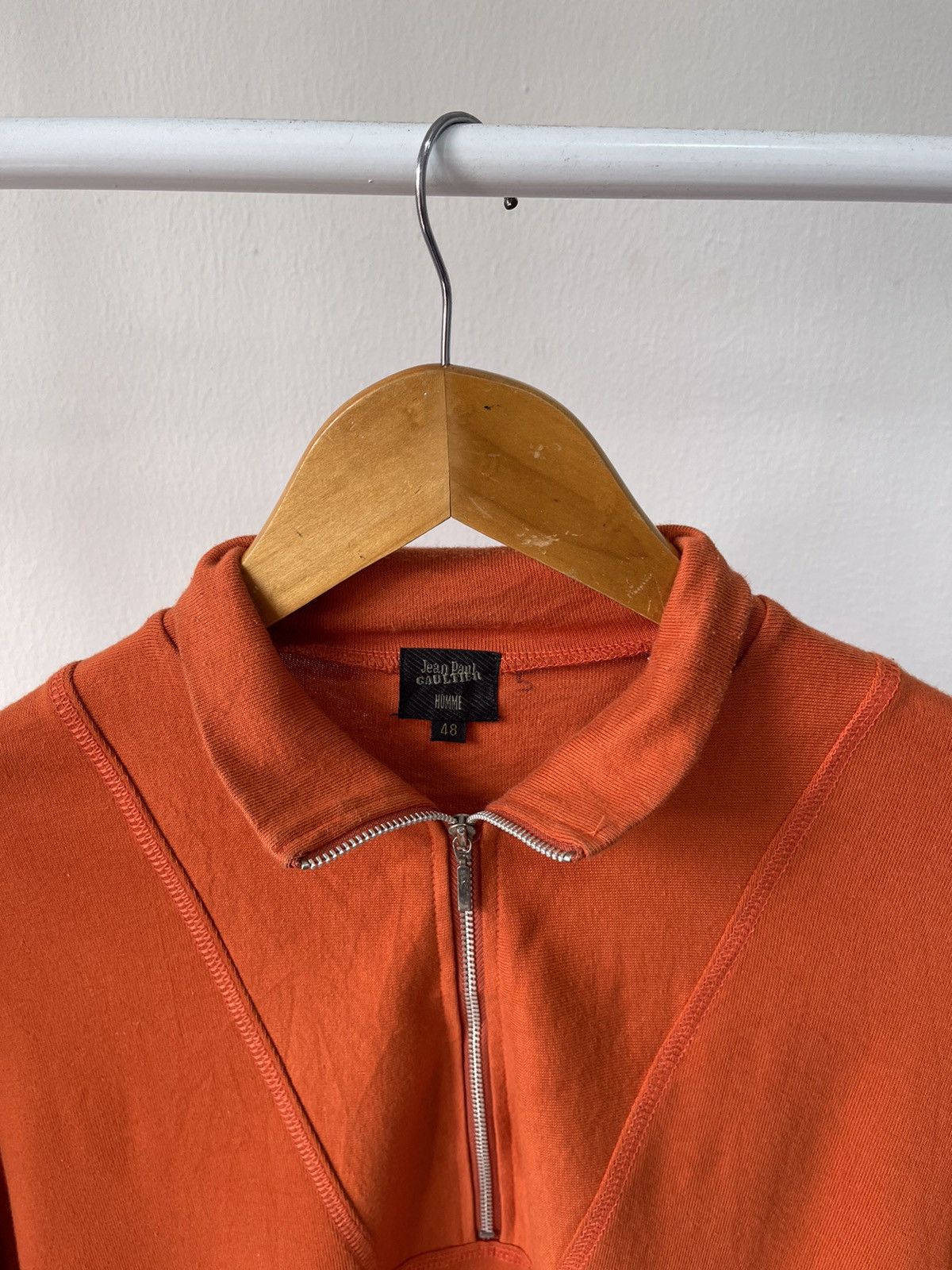 Jean Paul Gaultier 90s Jean Paul Gaultier Homme Chain Half Zipper Size US M / EU 48-50 / 2 - 9 Thumbnail