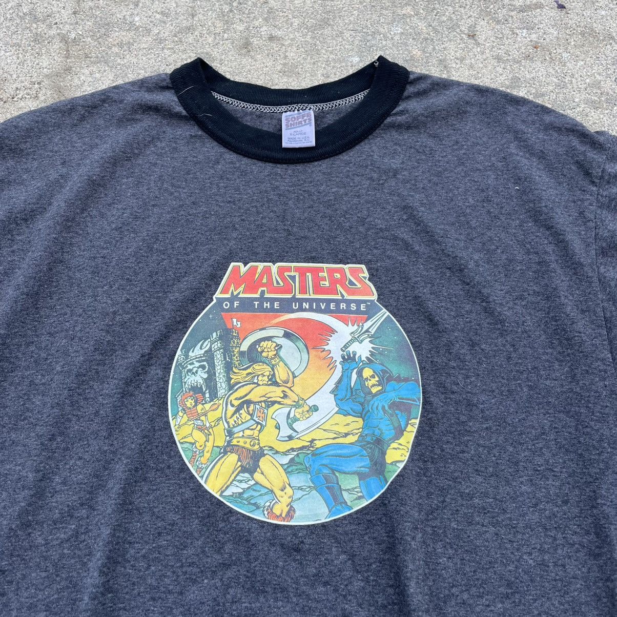Soffe × Vintage CRAZY Made in USA 1980's HeMan Iron Press shirt XL Size US XL / EU 56 / 4 - 2 Thumbnail