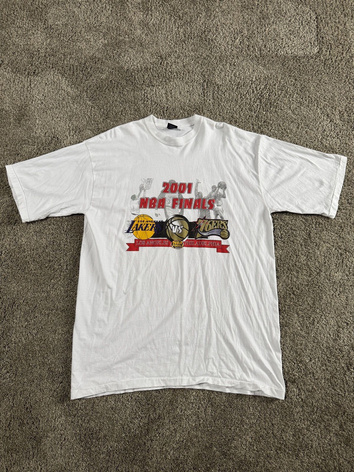 【超希少 デッドストック】 2001年 NBA FINALS オフィシャルT 超希少 デッドストック】 2001年 NBA FINALS オフィシャルT