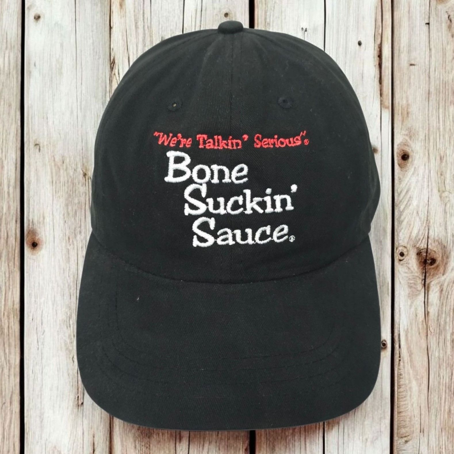 Other Bone Suckin Sauce Embroidered Logo Strapback Cap Trucker Hat Size ONE SIZE - 1 Thumbnail