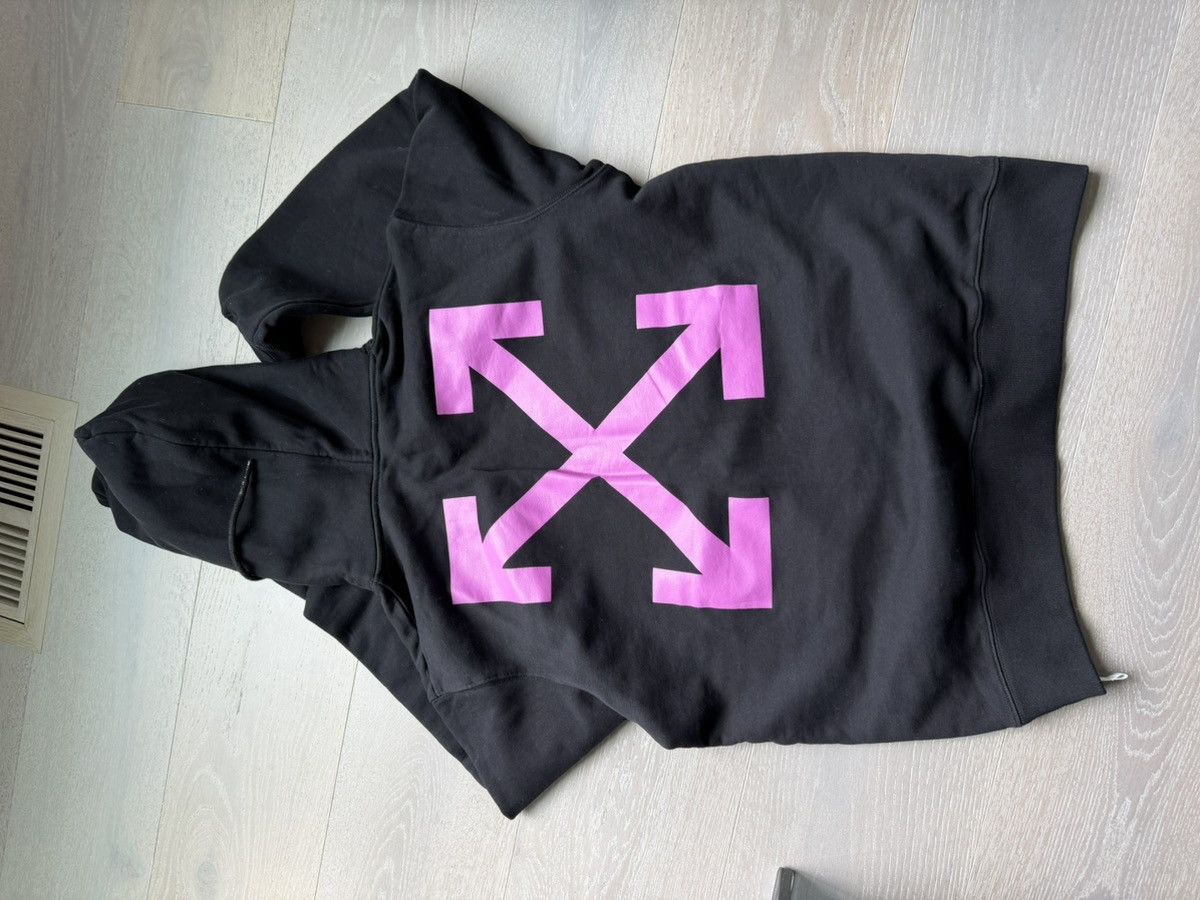 Off-White Off-White Caravaggio St. Fran Hoodie Sz XL Size US XL / EU 56 / 4 - 3 Thumbnail