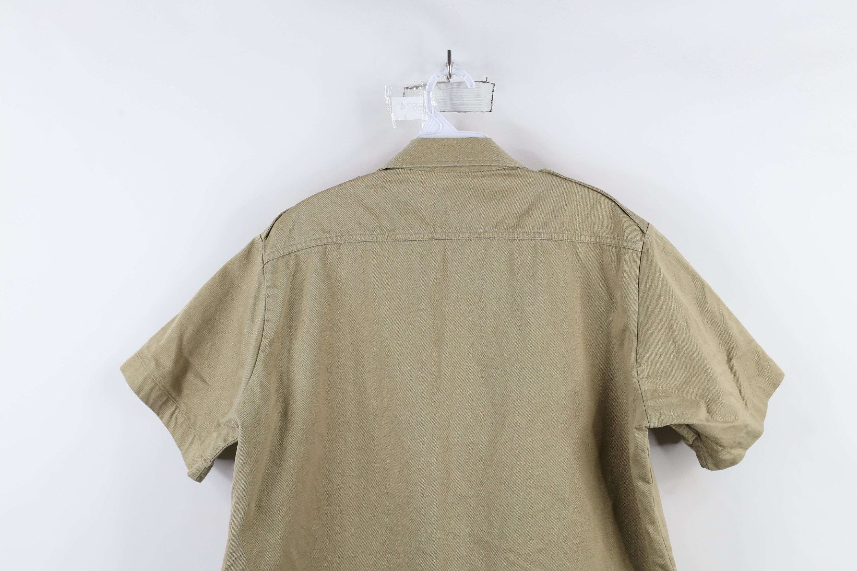 Vintage Vintage 60s 70s Vietnam War Field Combat Button Shirt USA Size US L / EU 52-54 / 3 - 13 Thumbnail