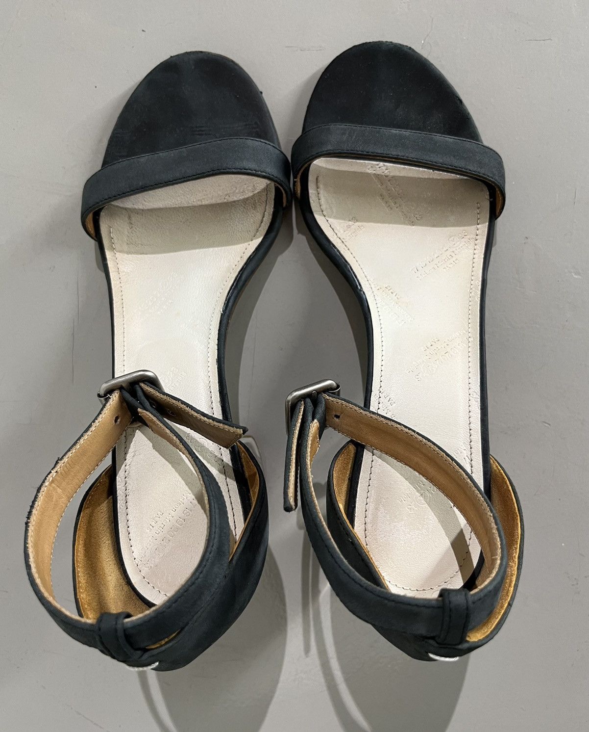 Maison Margiela Martin Era Tromp L’oeil Clear Heel Sandals Size US 6 / IT 36 - 7 Thumbnail