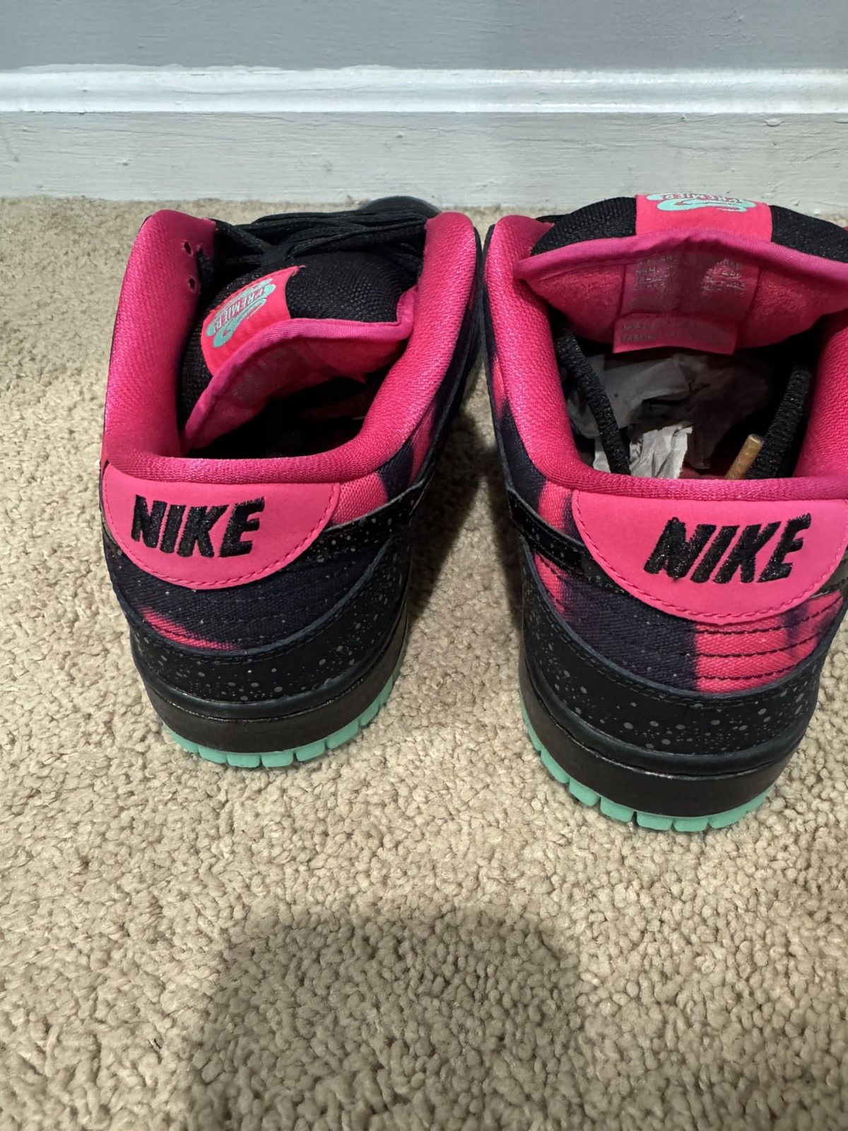 Nike Premier x Dunk Low SB AE QS Northern Lights 2014 Size US 10 / EU 43 - 3 Thumbnail