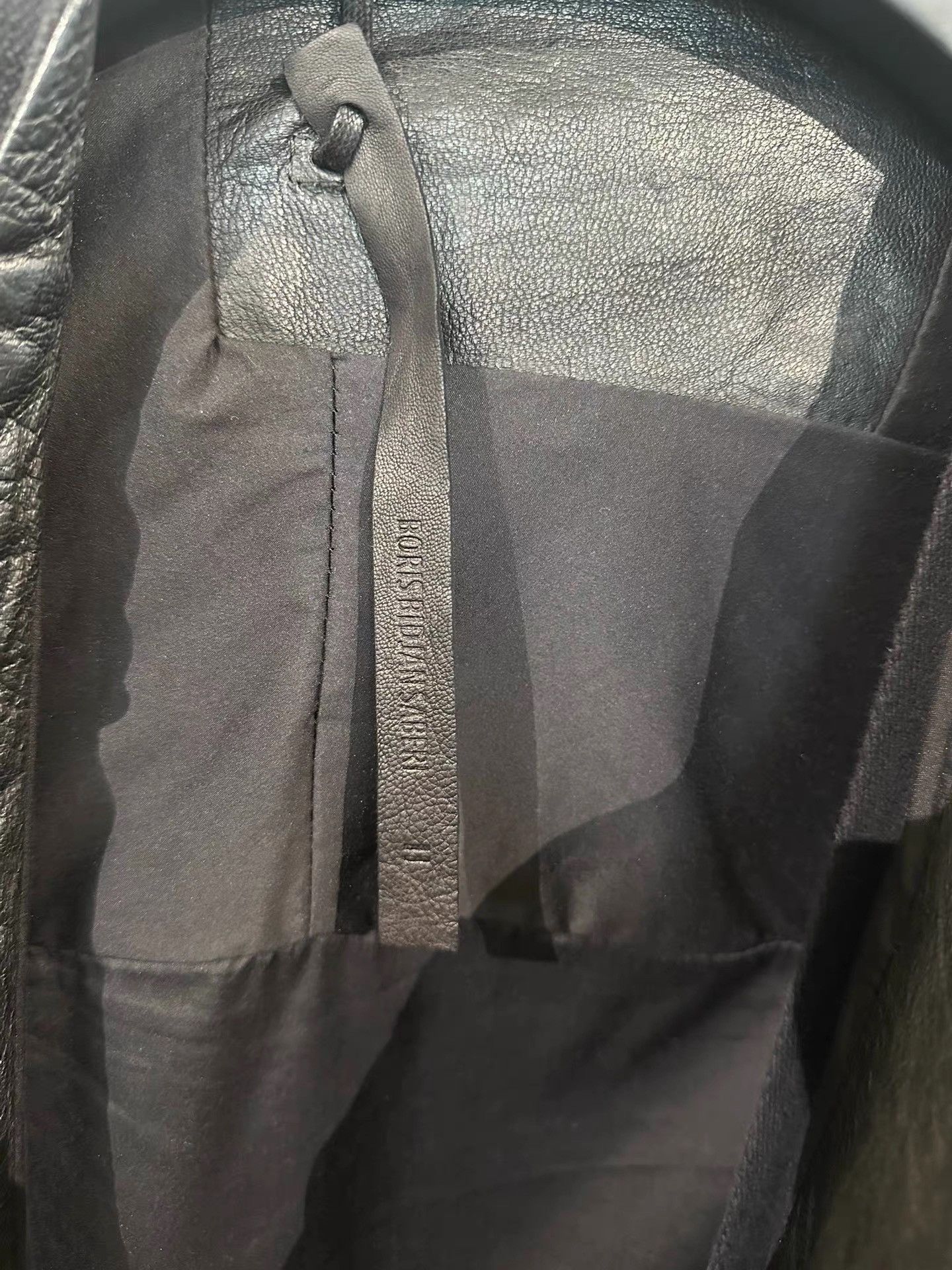 Boris Bidjan Saberi BBS Mainline Leather & Denim Panel Jacket K35 Size US S / EU 44-46 / 1 - 7 Thumbnail