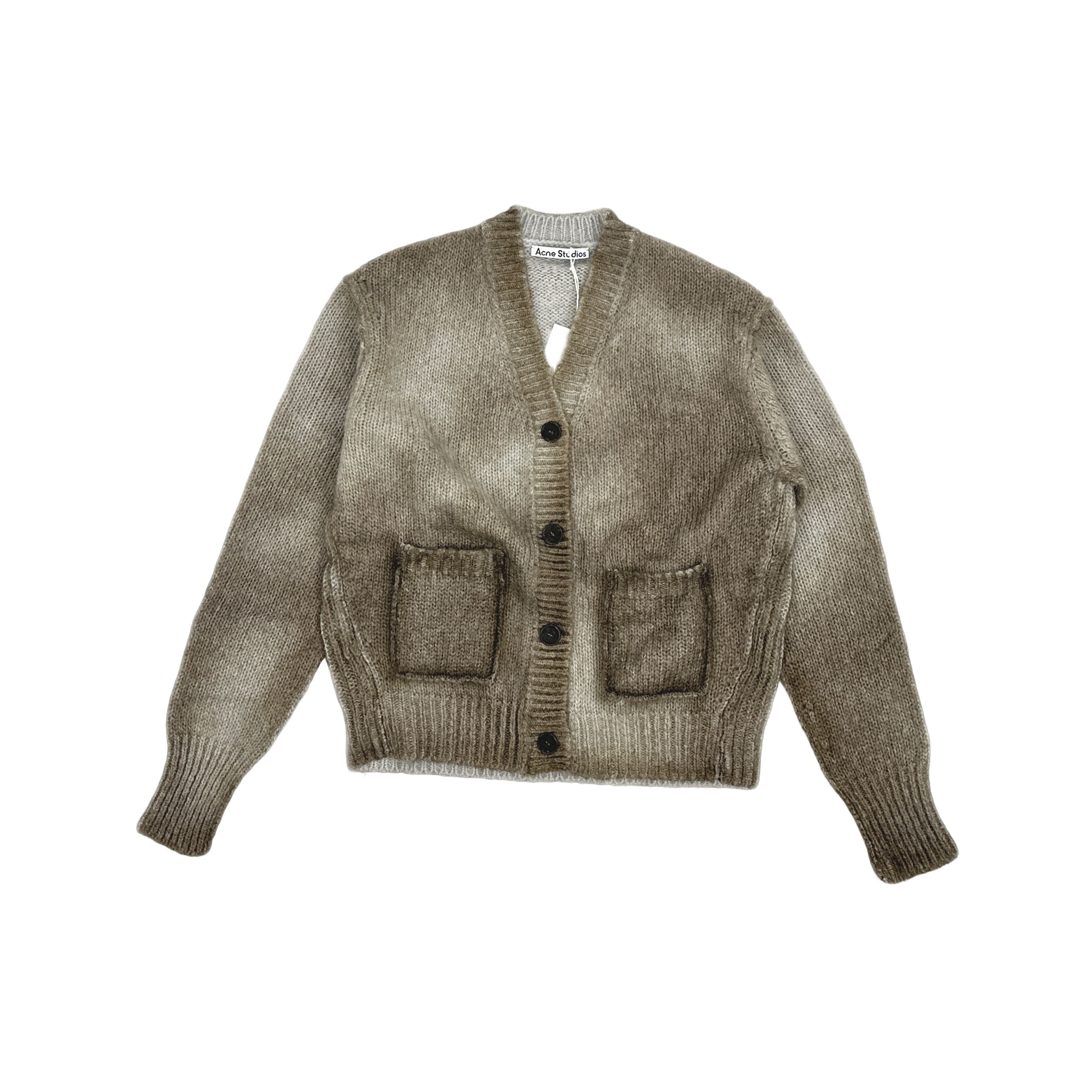 Acne Studios Acne Studios Mohair Blend V-Neck Cardigan Size S Size S / US 4 / IT 40 - 1 Thumbnail
