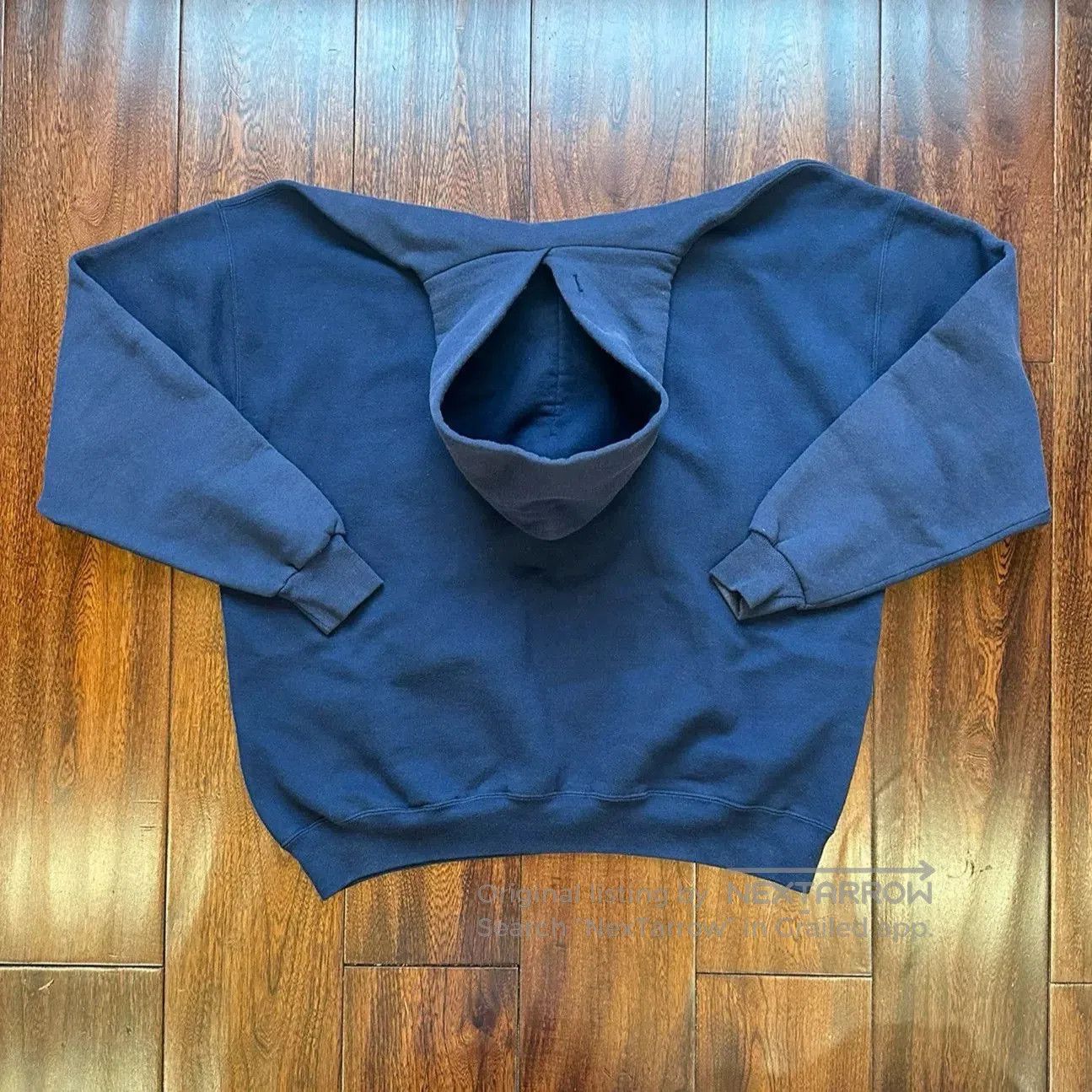 Vintage Vintage Russell 90s Faded Hoodie. Size US XXL / EU 58 / 5 - 2 Thumbnail