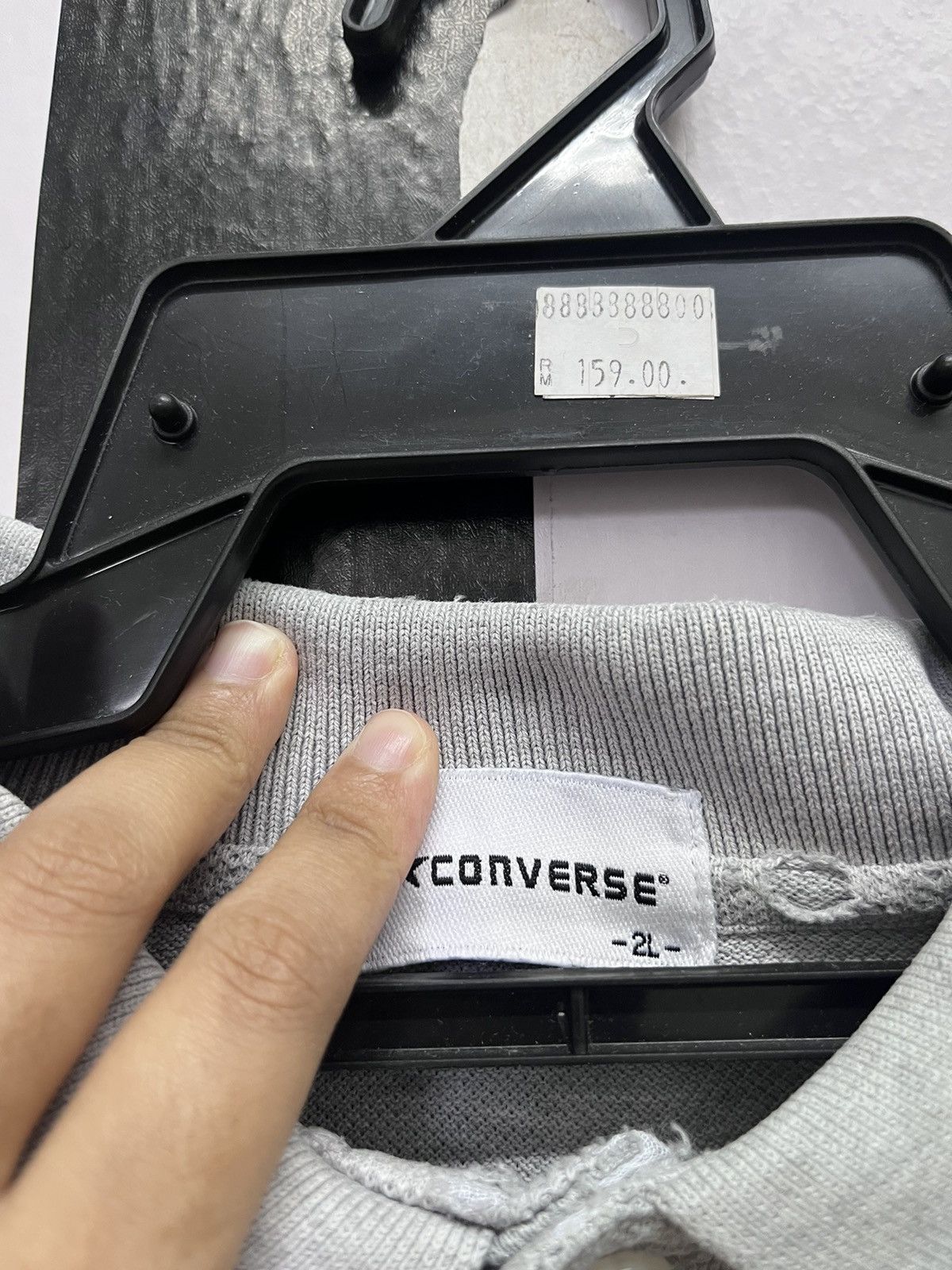Converse × Japanese Brand × Vintage Converse vintage polo longsleeve Size US XL / EU 56 / 4 - 3 Thumbnail