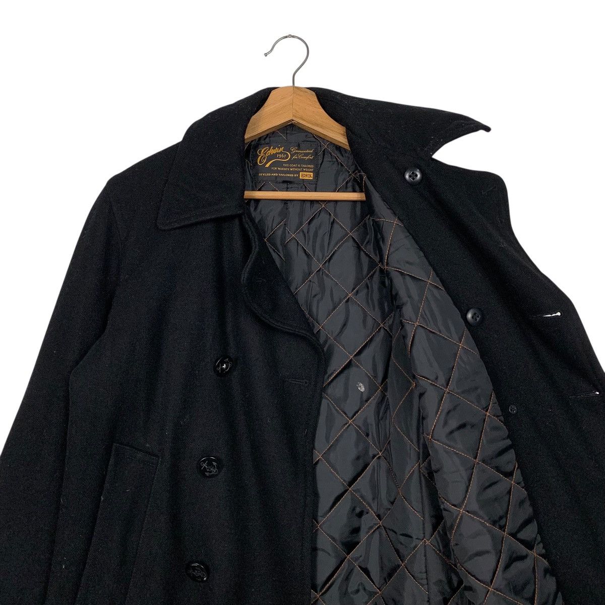 Burberry Vintage Edwin Wool Double Breasted Jacket Size US S / EU 44-46 / 1 - 10 Thumbnail