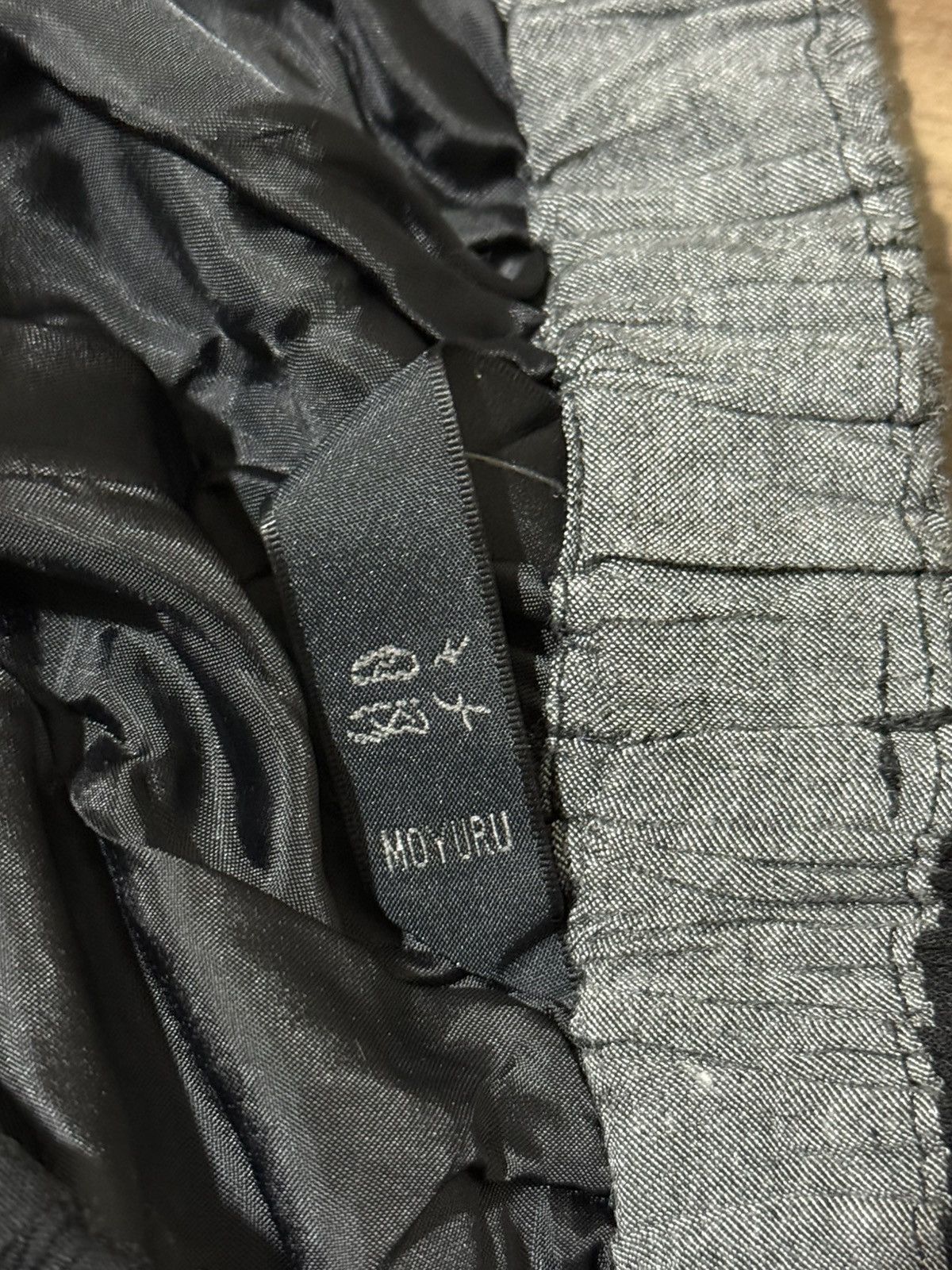 Yohji Yamamoto Japanese brand Moyuru international harem pant Size 28" / US 6 / IT 42 - 5 Thumbnail