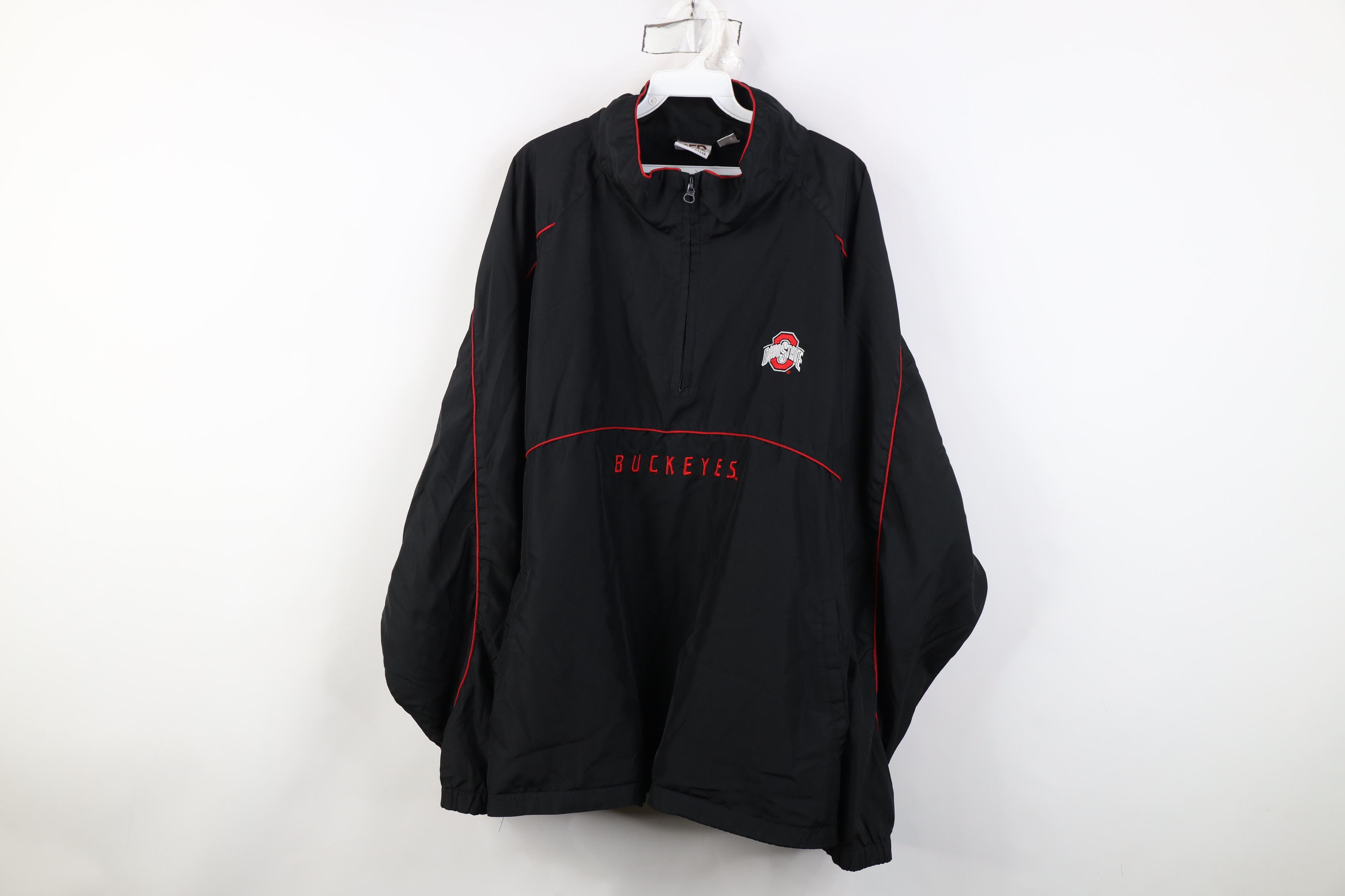 Vintage Vintage Ohio State University Half Zip Windbreaker Jacket Size US XXL / EU 58 / 5 - 1 Thumbnail