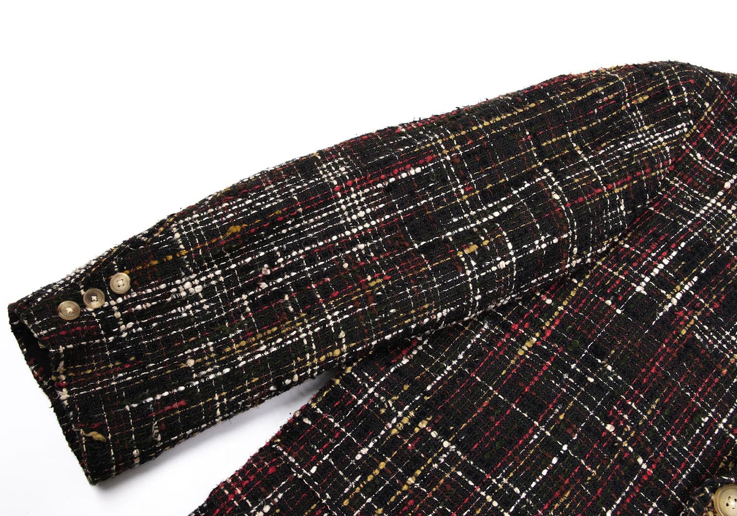 Yohji Yamamoto Yohji Yamamoto Silk Linen T Jacket Multi S Size US S / EU 44-46 / 1 - 5 Thumbnail