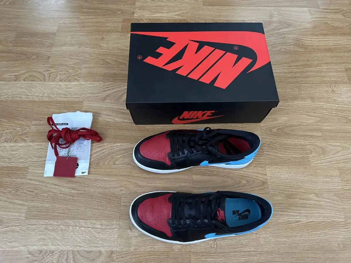 Jordan Brand 1 Low OG 'UNC to Chi' (W's 12) Size US 10.5 / EU 43-44 - 8 Thumbnail