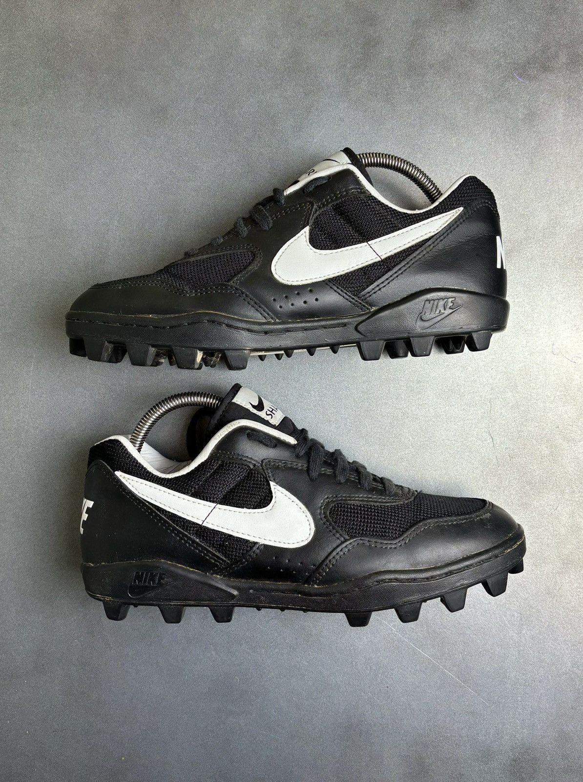 Nike × Vintage 1995 Nike Shark Cleats 90s Vintage Sport Sneaker Baseball Size US 8 / EU 41 - 2 Thumbnail