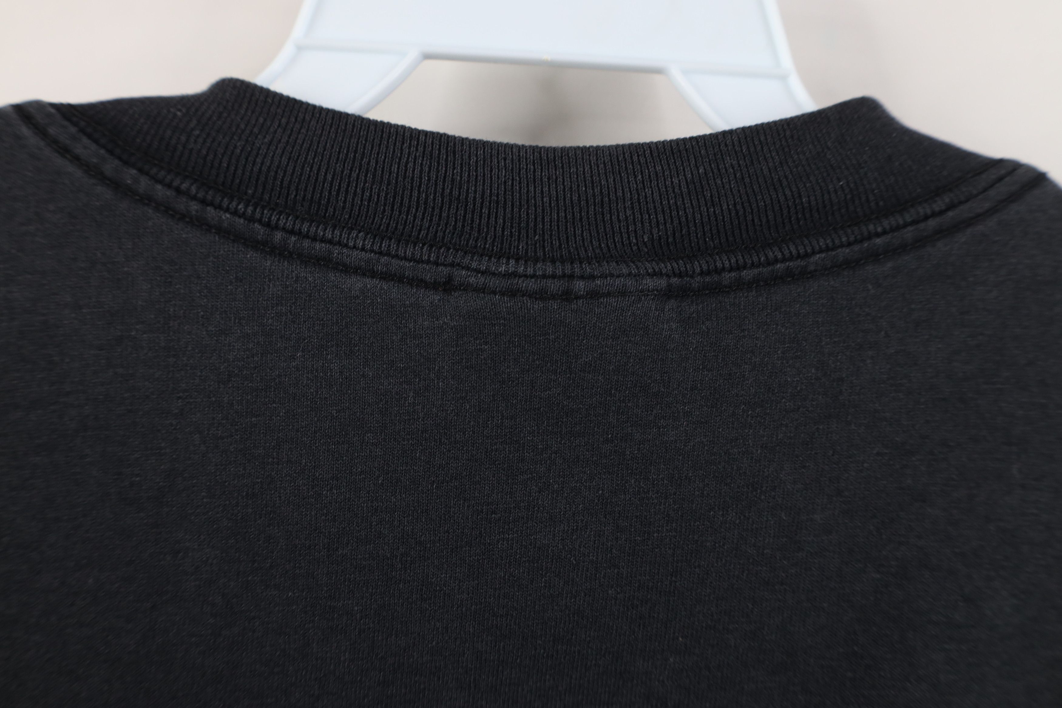 Hanes Vintage 90s Y2K Hanes Heavyweight Short Sleeve T-Shirt Black Size US L / EU 52-54 / 3 - 8 Thumbnail