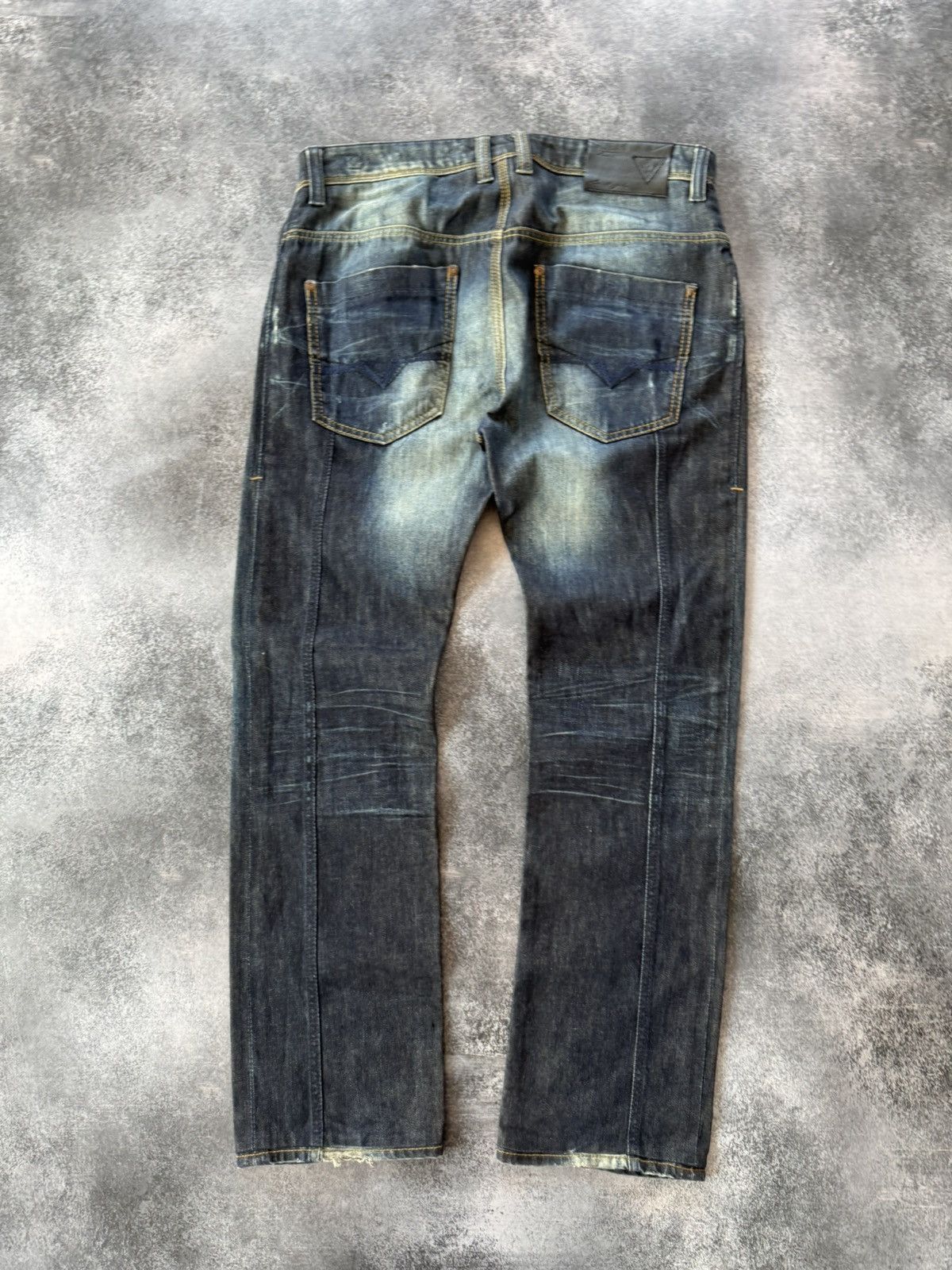 Hysteric Glamour 🔥Guess Distressed Flare Jeans 🔥 Size US 33 - 10 Thumbnail