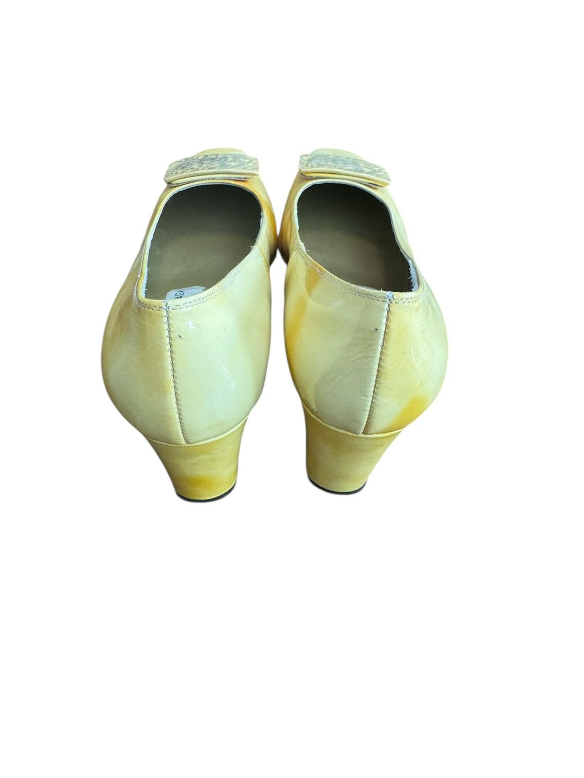 Balenciaga Balenciaga Yellow Heels Size US 6.5 / IT 36.5 - 3 Thumbnail