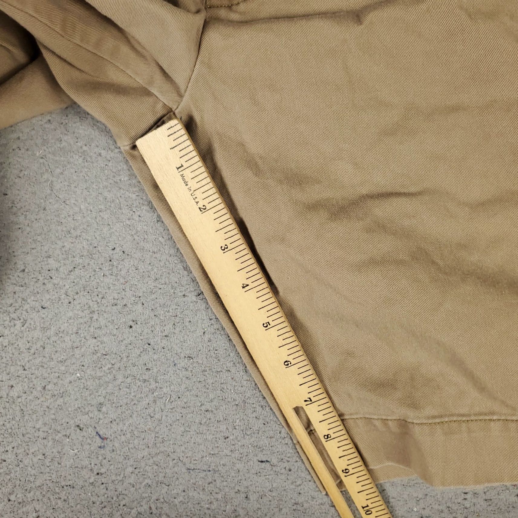 Ralph Lauren VINTAGE Ralph Lauren Shorts Men Size 42 Brown Chino Flat Front Casual Classic Size US 42 / EU 58 - 6 Thumbnail