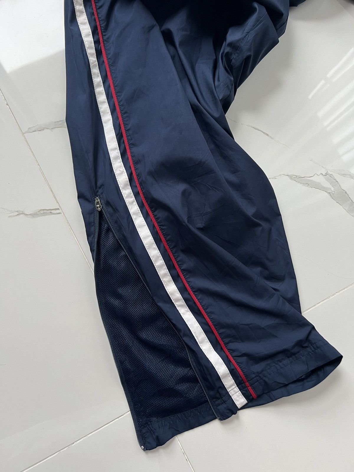 Nike × Vintage 90’s NIKE BAGGY SWOOSH LOGO Y2K TRACK PANTS DRILL Size US 34 / EU 50 - 7 Thumbnail