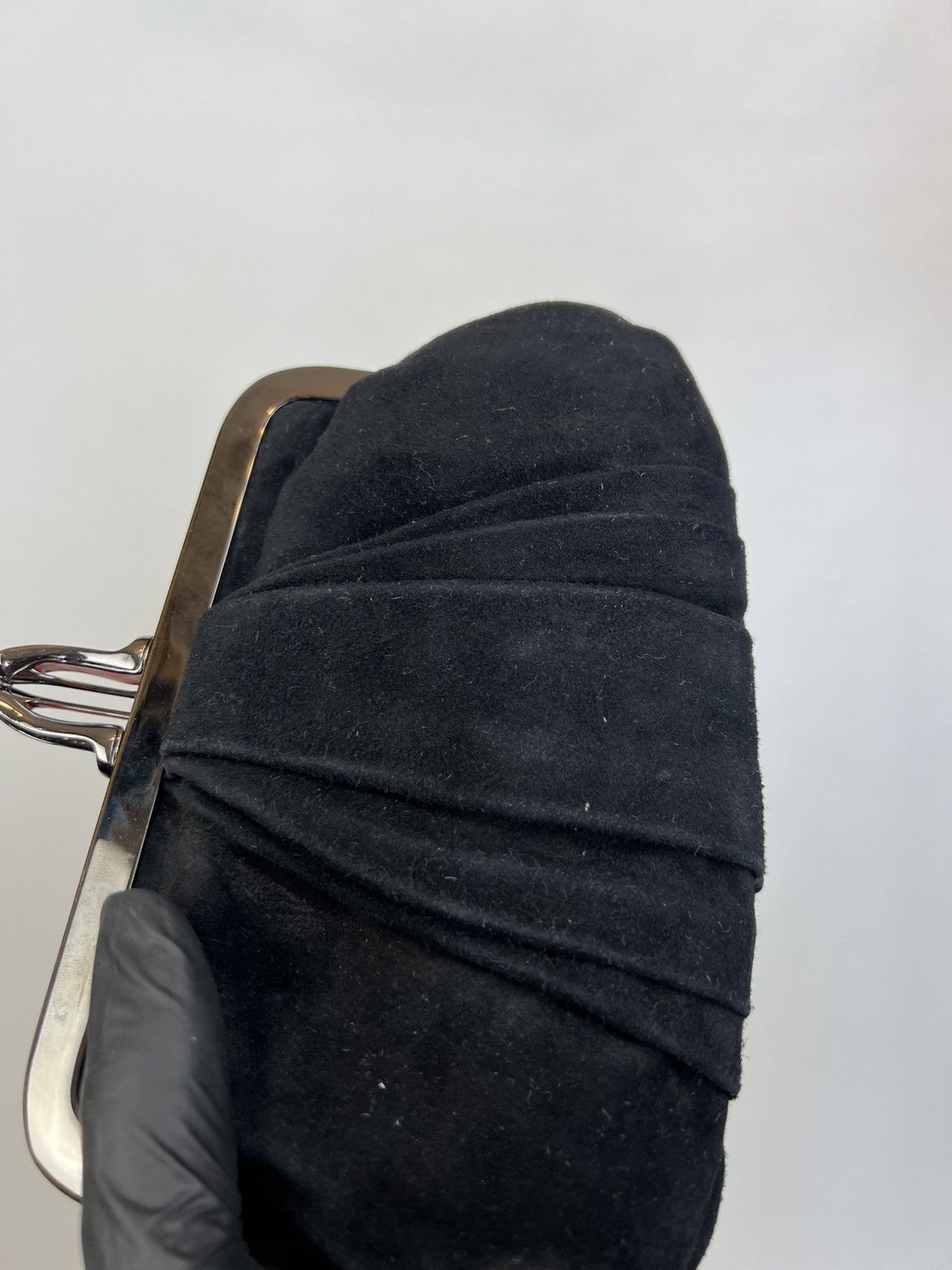 Christian Louboutin Christian Louboutin Clutch Italy Suede bag Size ONE SIZE - 8 Thumbnail