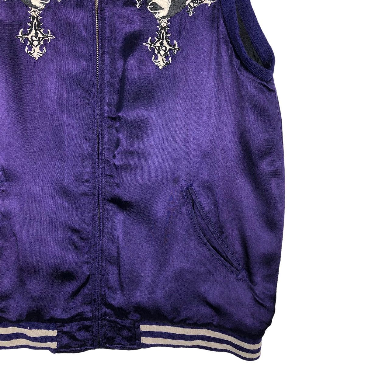 Japanese Brand 🔥90’s Very Rare Tank Top Sukajan Japan Jacket Big Logo Size US M / EU 48-50 / 2 - 3 Thumbnail