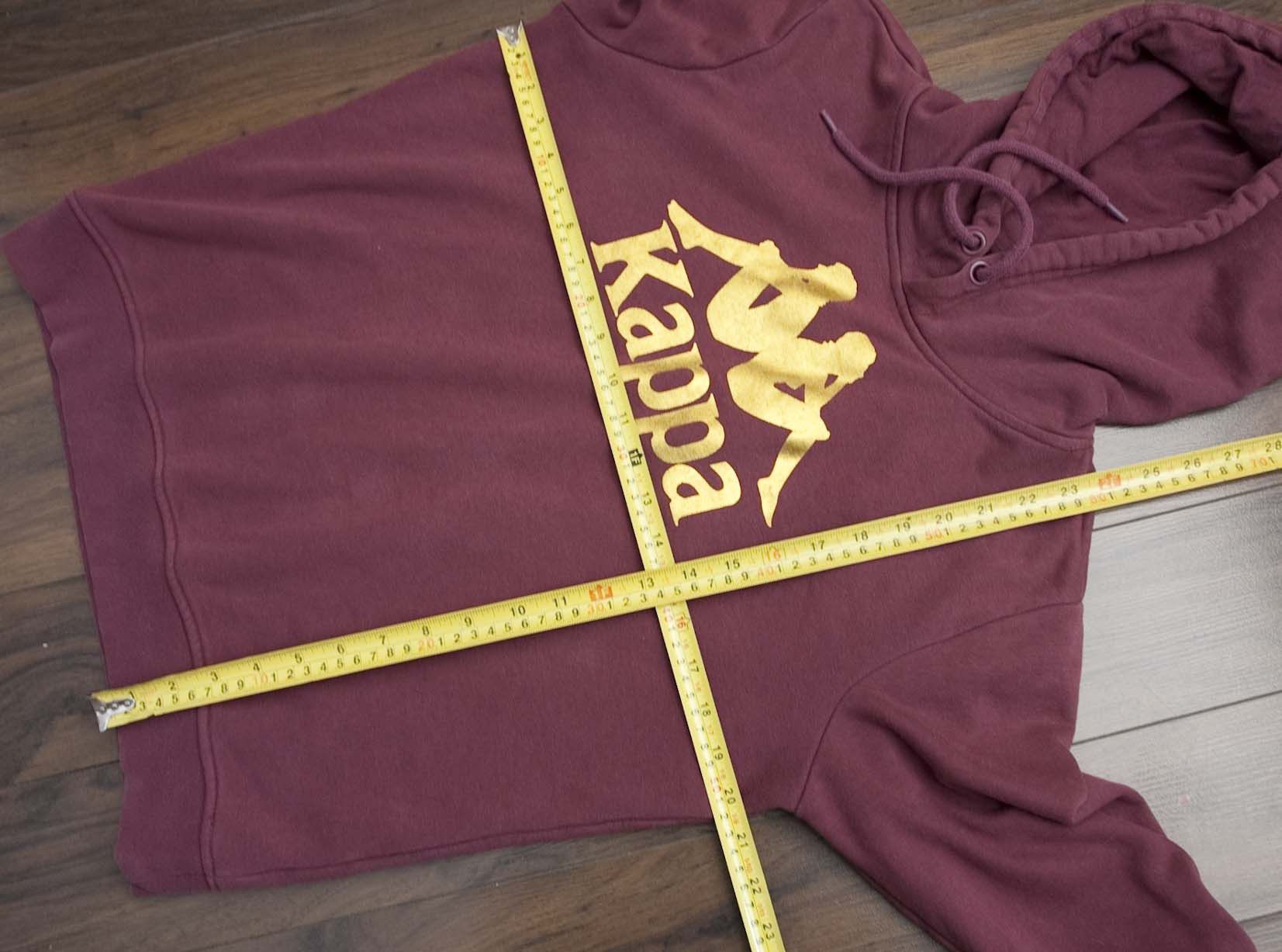 Kappa Kappa Hoodie Size S Burgundy Logo Size US S / EU 44-46 / 1 - 7 Thumbnail
