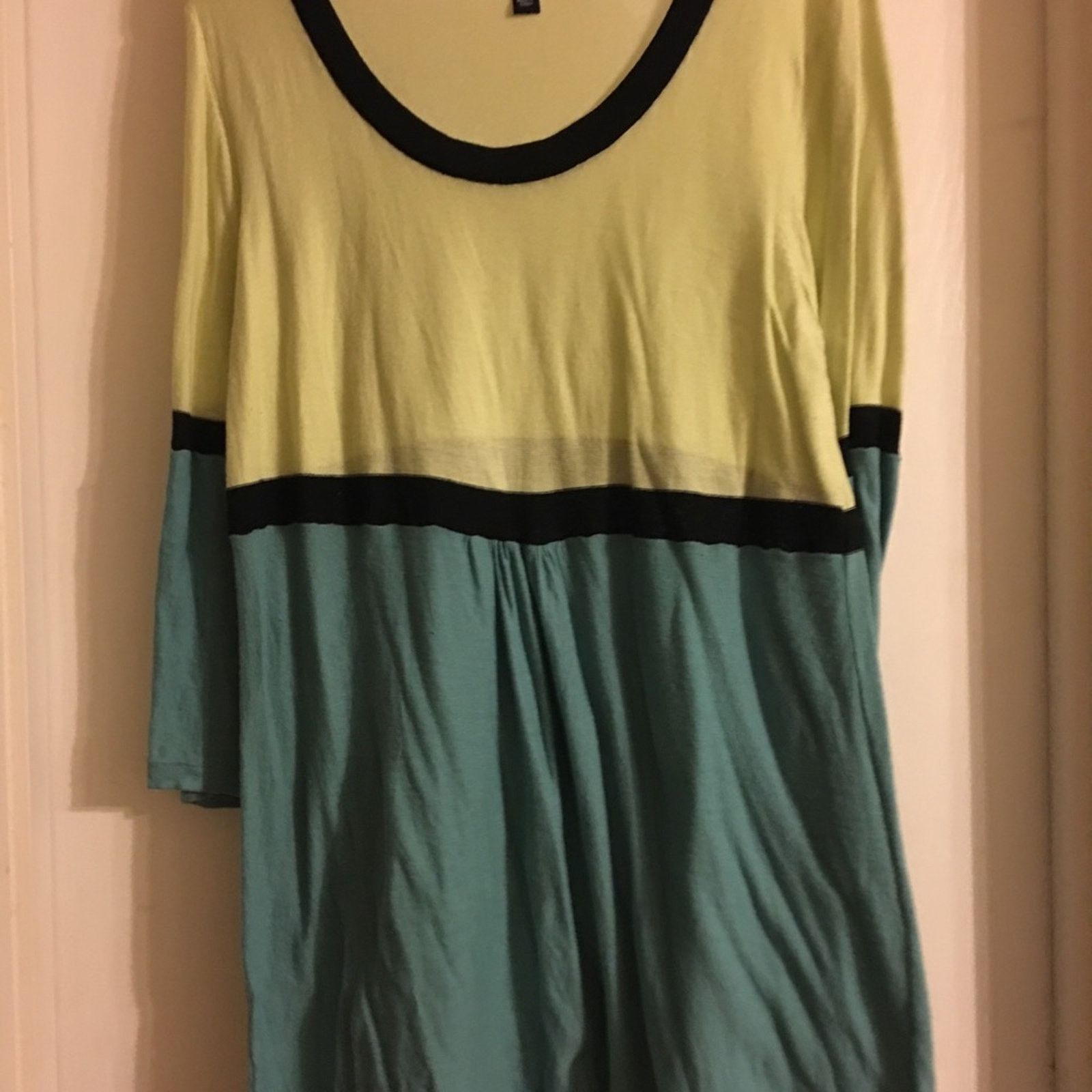 Sonoma Sonoma Lifestyle color block Tunic Top dress L Size L / US 10 / IT 46 - 4 Thumbnail