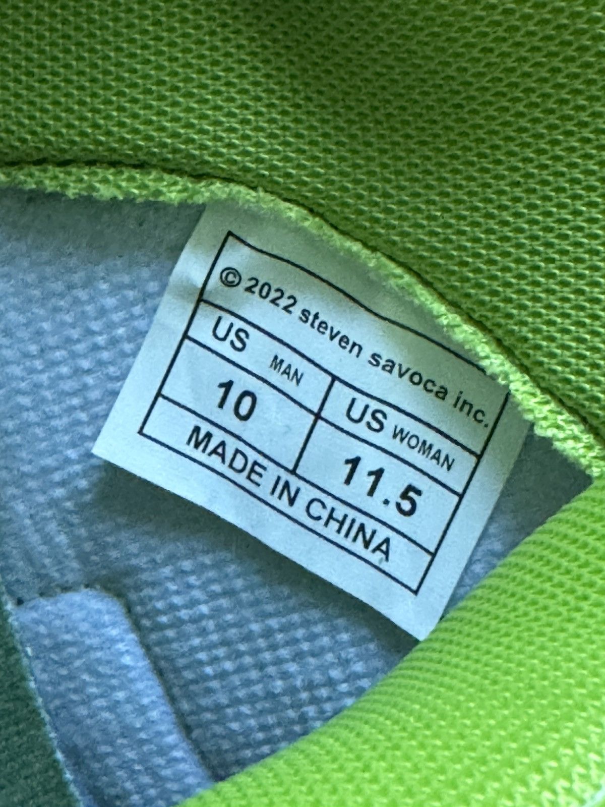 Father Steve Father Steve “Green Garden” Field Sneaker Size US 10 / EU 43 - 6 Thumbnail