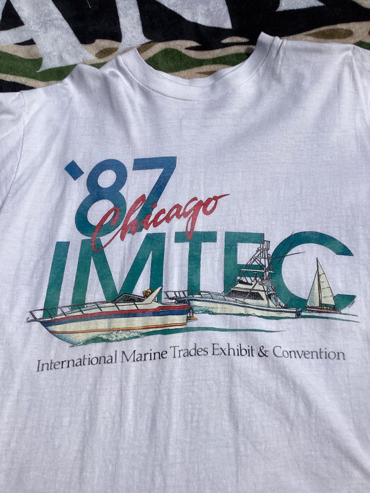 Other 1987 Chicago international Marine trade exhibit convention T Size US L / EU 52-54 / 3 - 2 Thumbnail