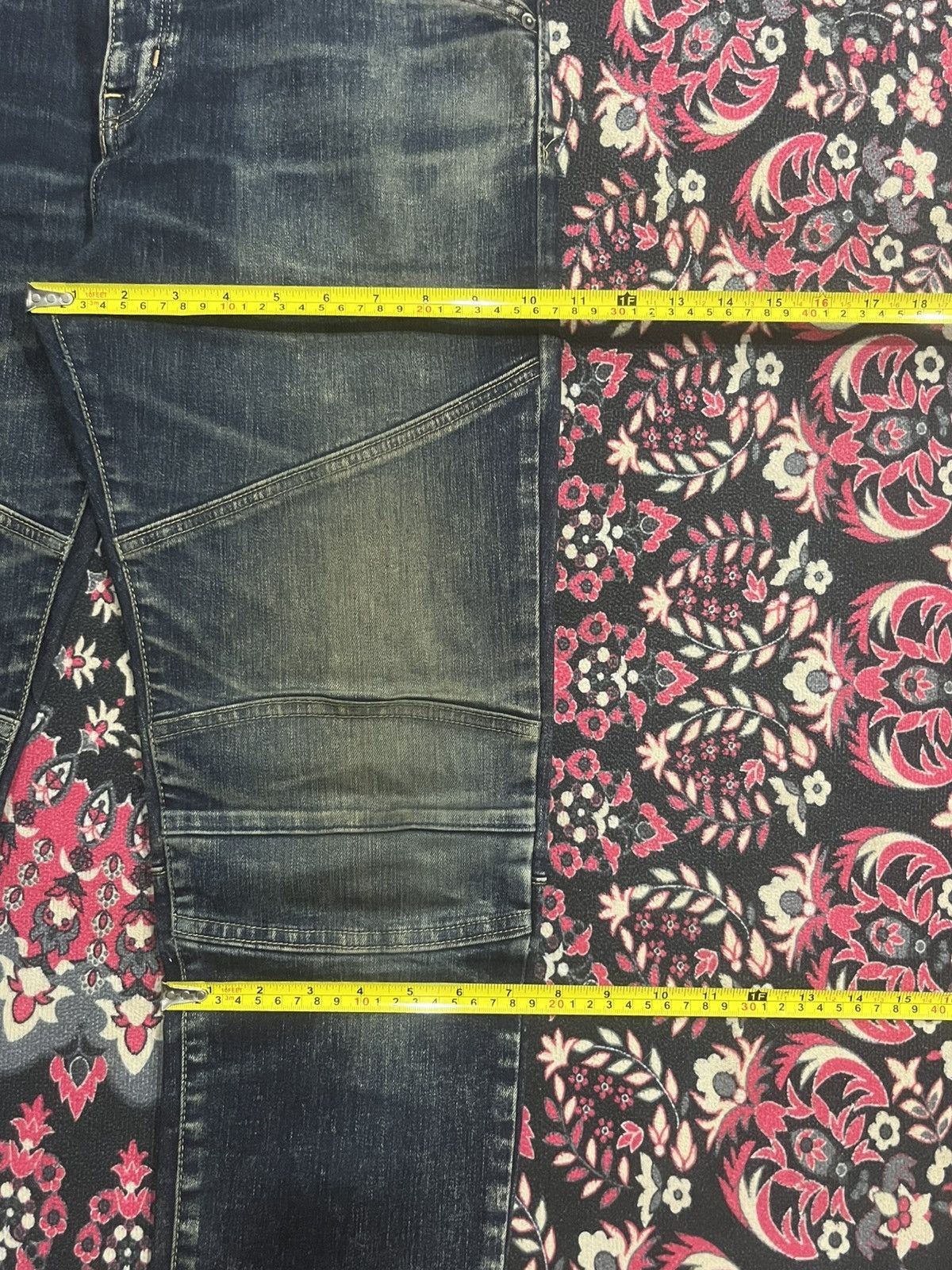 Balmain Vintage Japanese Brand Edwin Pure Dark Blue Wash Biker Jeans Size US 32 / EU 48 - 15 Thumbnail