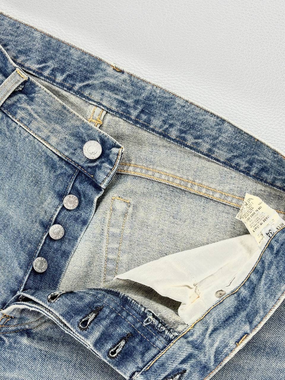 Helmut Lang Helmut Lang 1998 Paint Denim Size US 34 / EU 50 - 7 Thumbnail