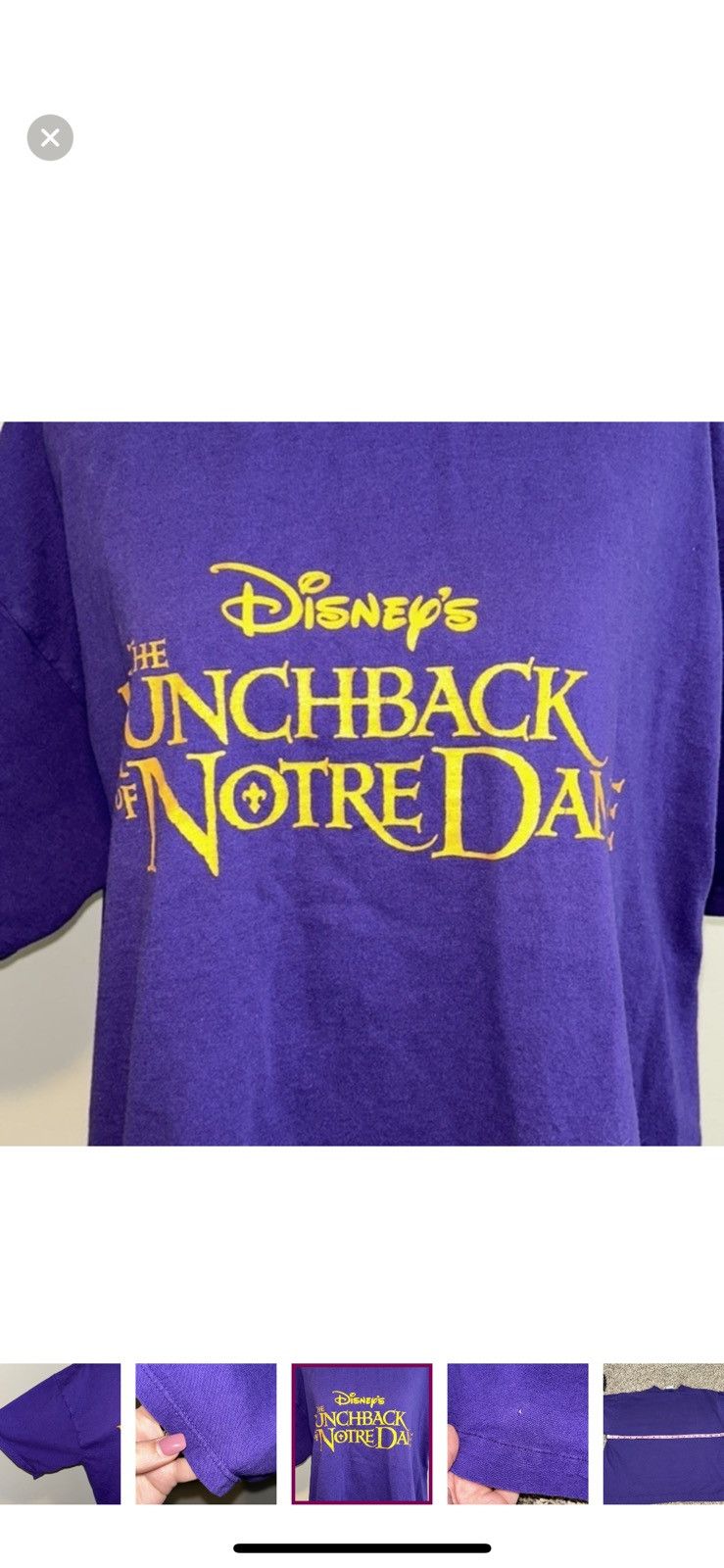 Tultex Disney Tultex xl vintage hunchback of notre dame tee Size XL / US 12-14 / IT 48-50 - 4 Thumbnail