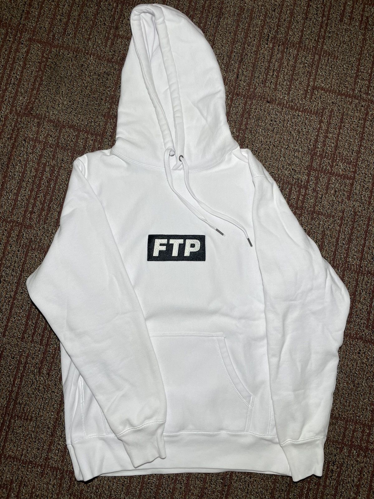 Fuck The Population FTP Box Logo Pullover Hoodie (Small) Size US S / EU 44-46 / 1 - 1 Thumbnail