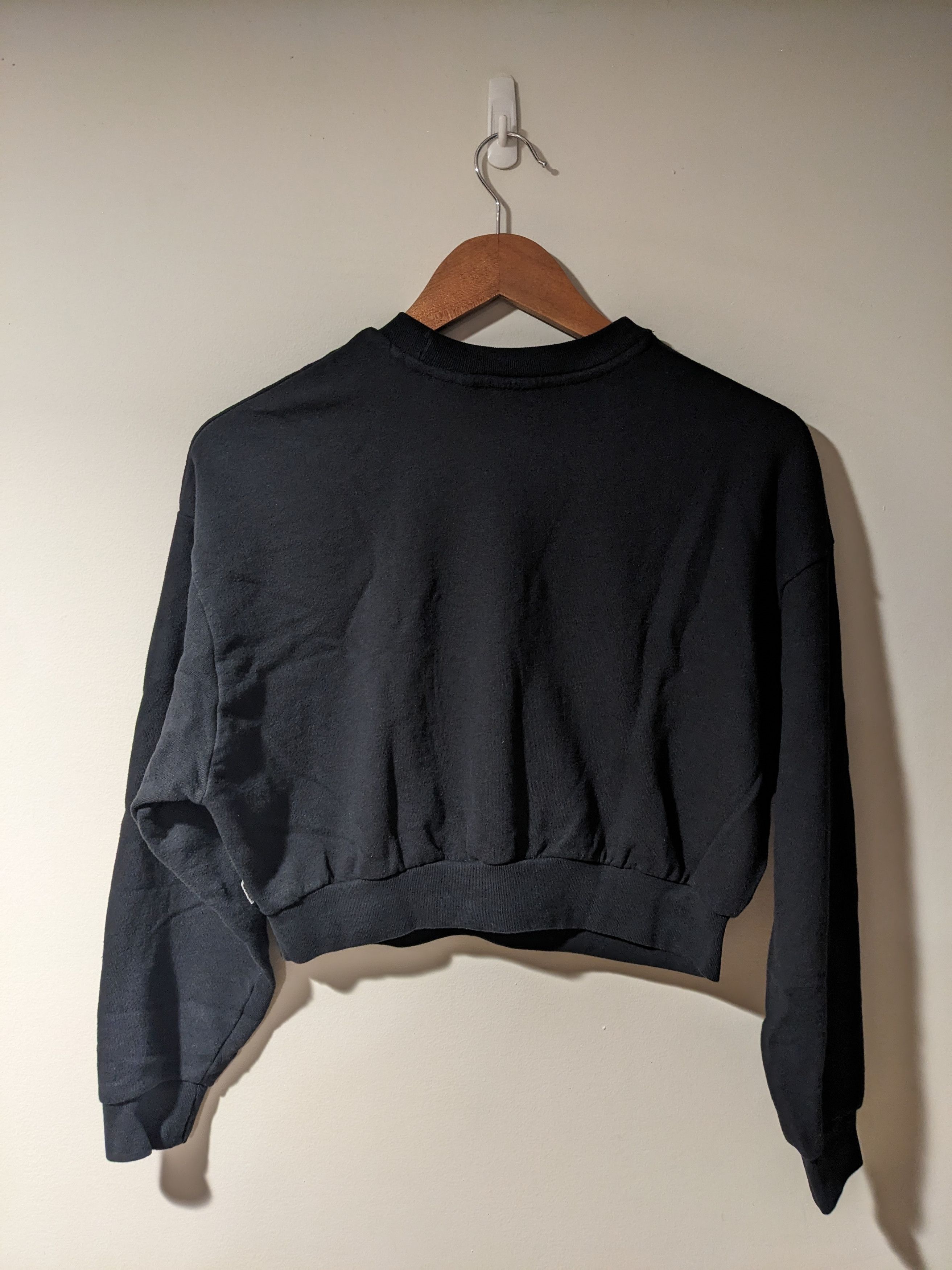 Levi's × Vintage Levi's Silver Tab X-Small Cropped Sweatshirt Size XS / US 0-2 / IT 36-38 - 4 Thumbnail