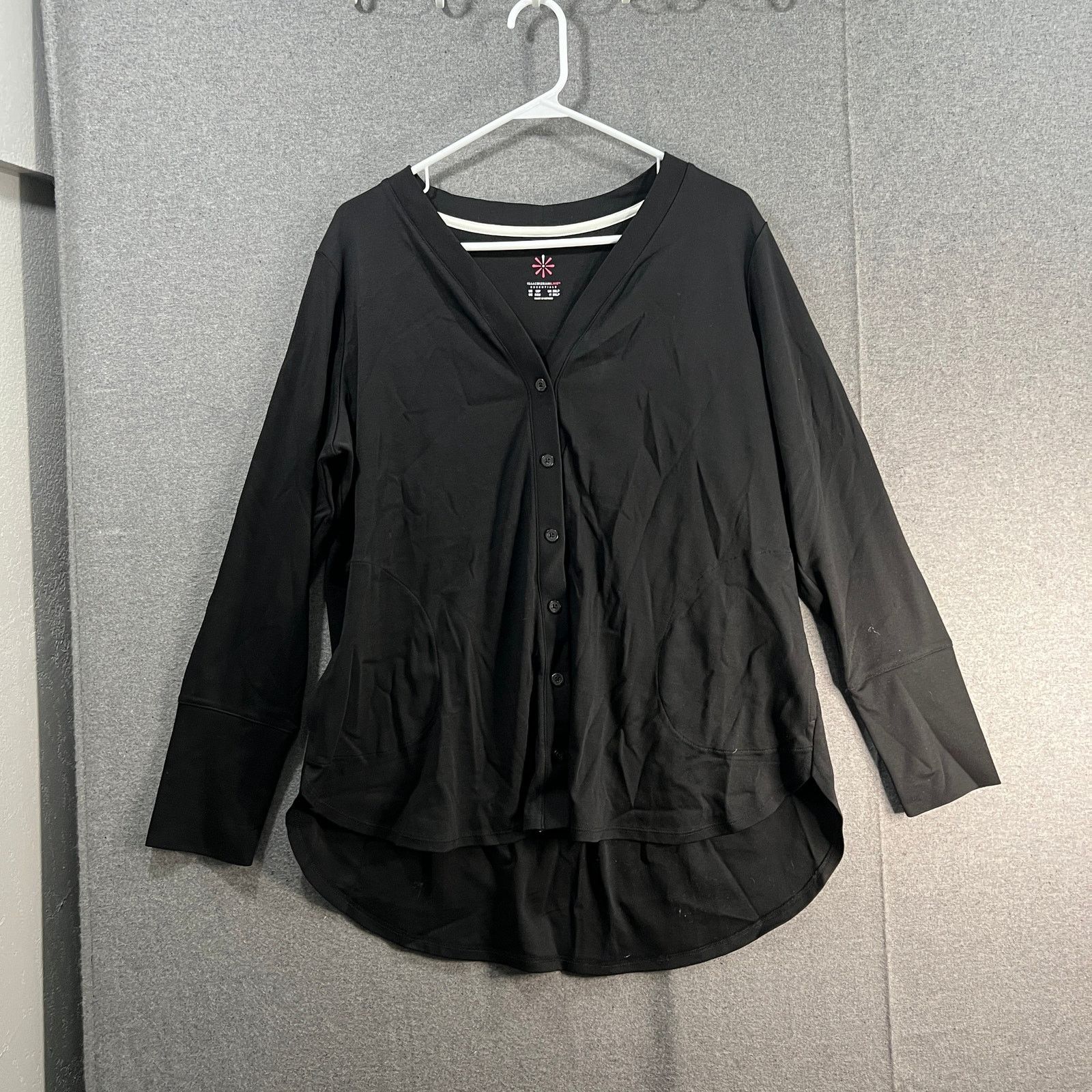 Isaac Mizrahi Isaac Mizrahi LIVE! Petite Essentials Pima Cotton Size XL / US 12-14 / IT 48-50 - 4 Thumbnail