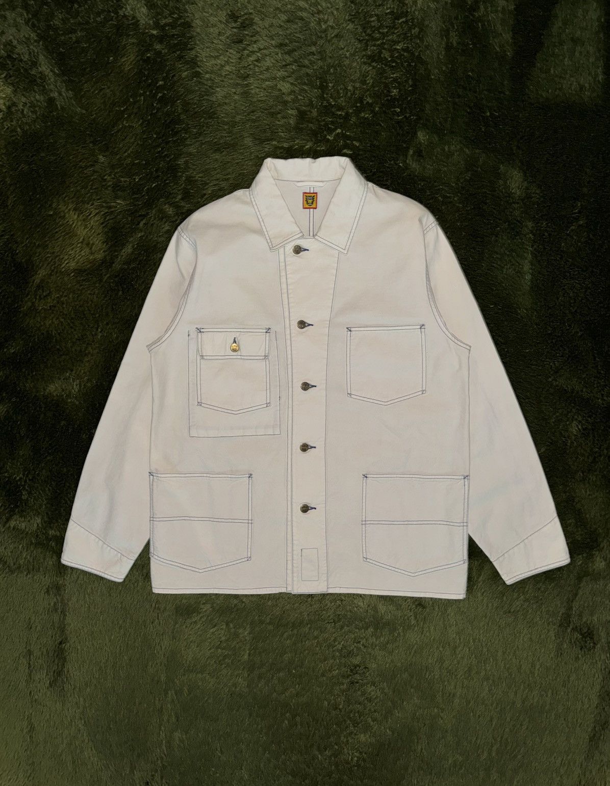 Human Made [L] Human Made Garment-Dyed Coverall Jacket (Made in Japan) Size US L / EU 52-54 / 3 - 5 Thumbnail