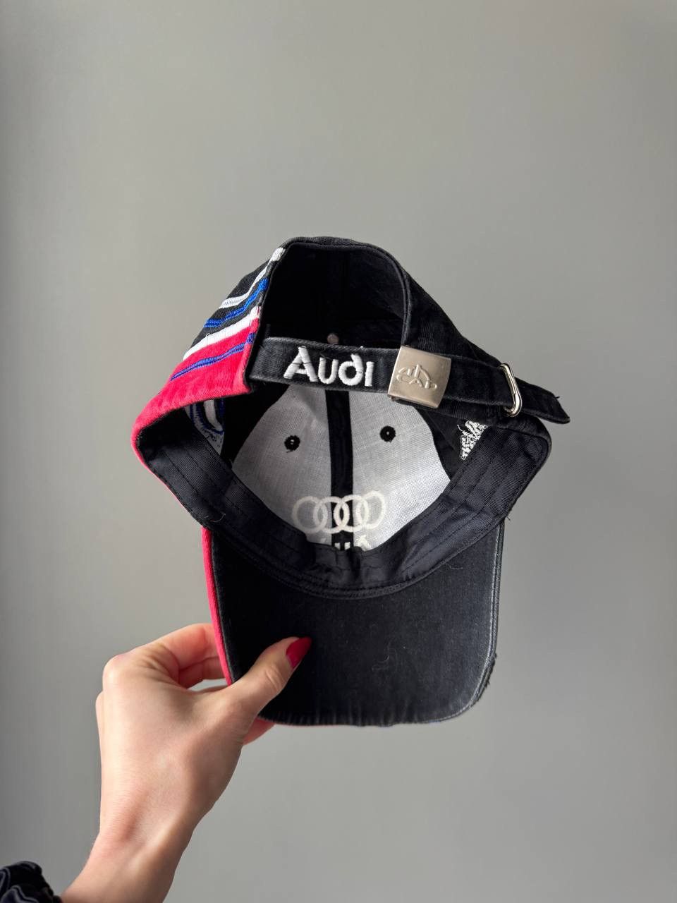 Audi × Vintage Vintage Audi Racing Cap F1 Y2k Hat Size ONE SIZE - 6 Thumbnail