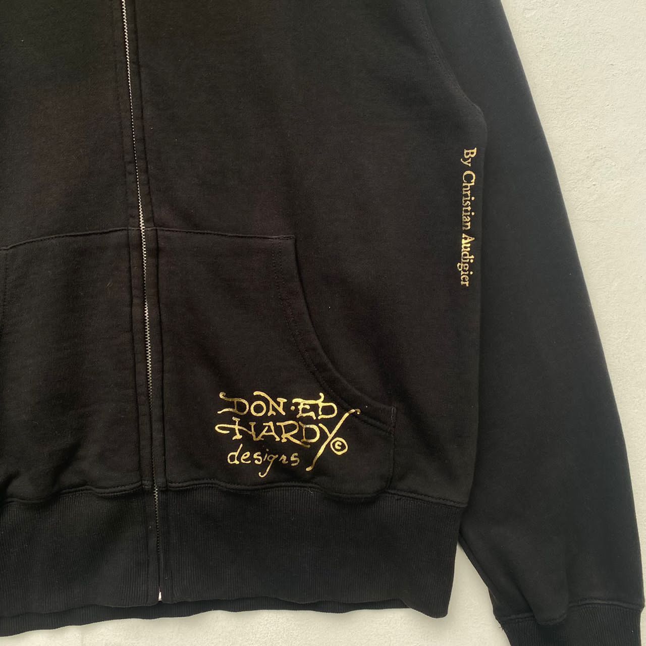Christian Audigier × Ed Hardy ED HARDY HOODIE MEDIUM LARGE ZIPPER Size US M / EU 48-50 / 2 - 6 Thumbnail