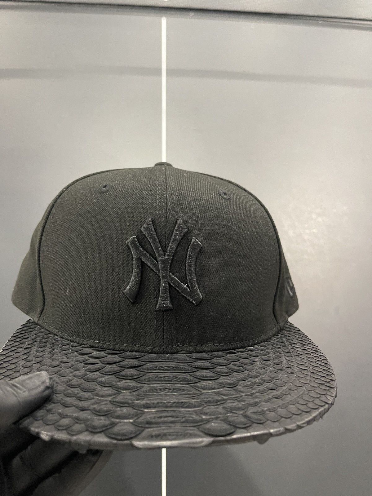 Just Don Just Don Snake Skin Yankee Hat Size ONE SIZE - 8 Thumbnail