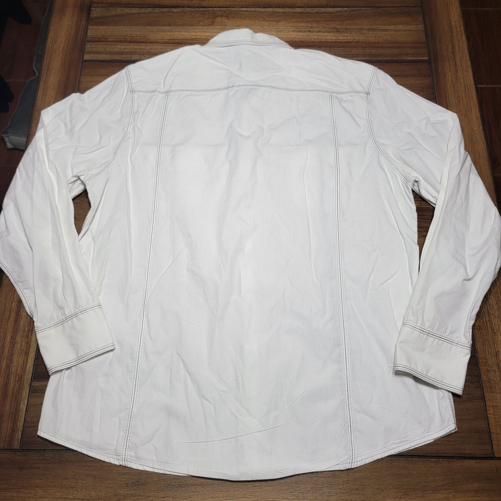 Other INC LS White Pearl Snap Western Shirt - Size XL Size US XL / EU 56 / 4 - 3 Thumbnail