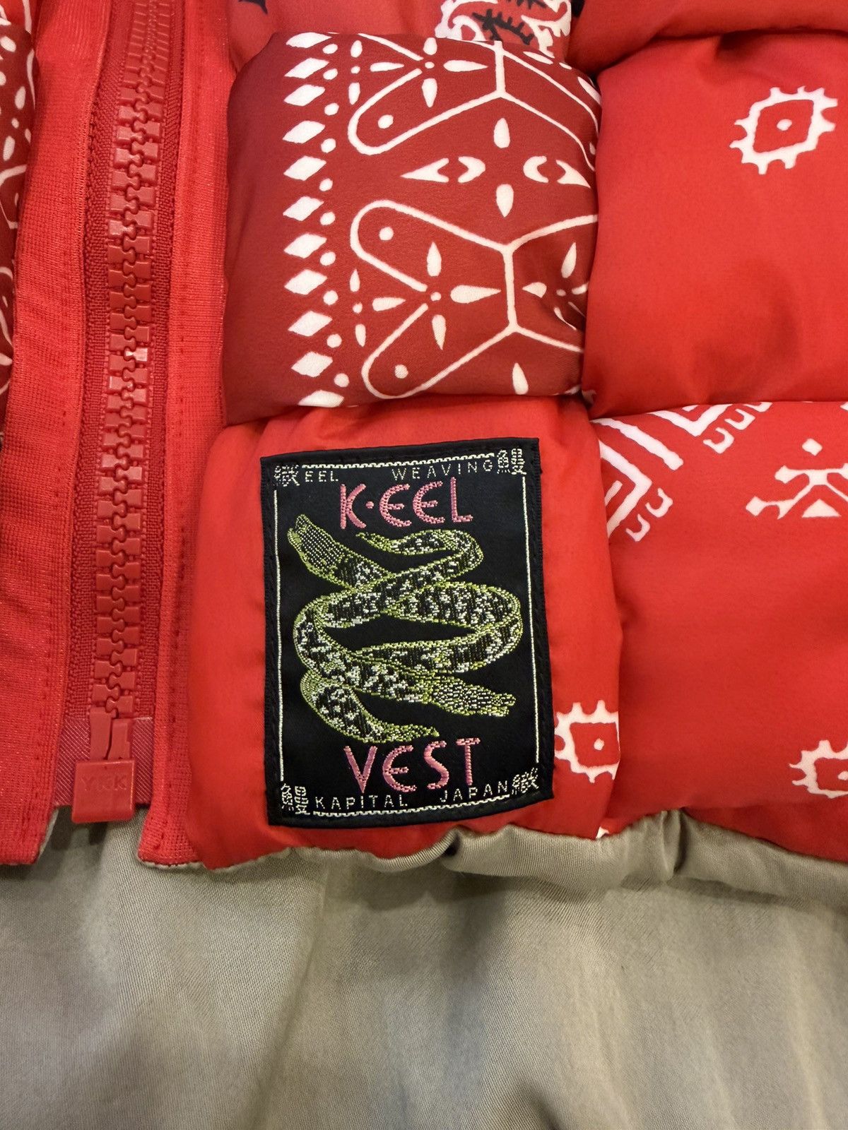 Kapital Kountry KAPITAL RED BANDANA VEST Size US L / EU 52-54 / 3 - 3 Thumbnail