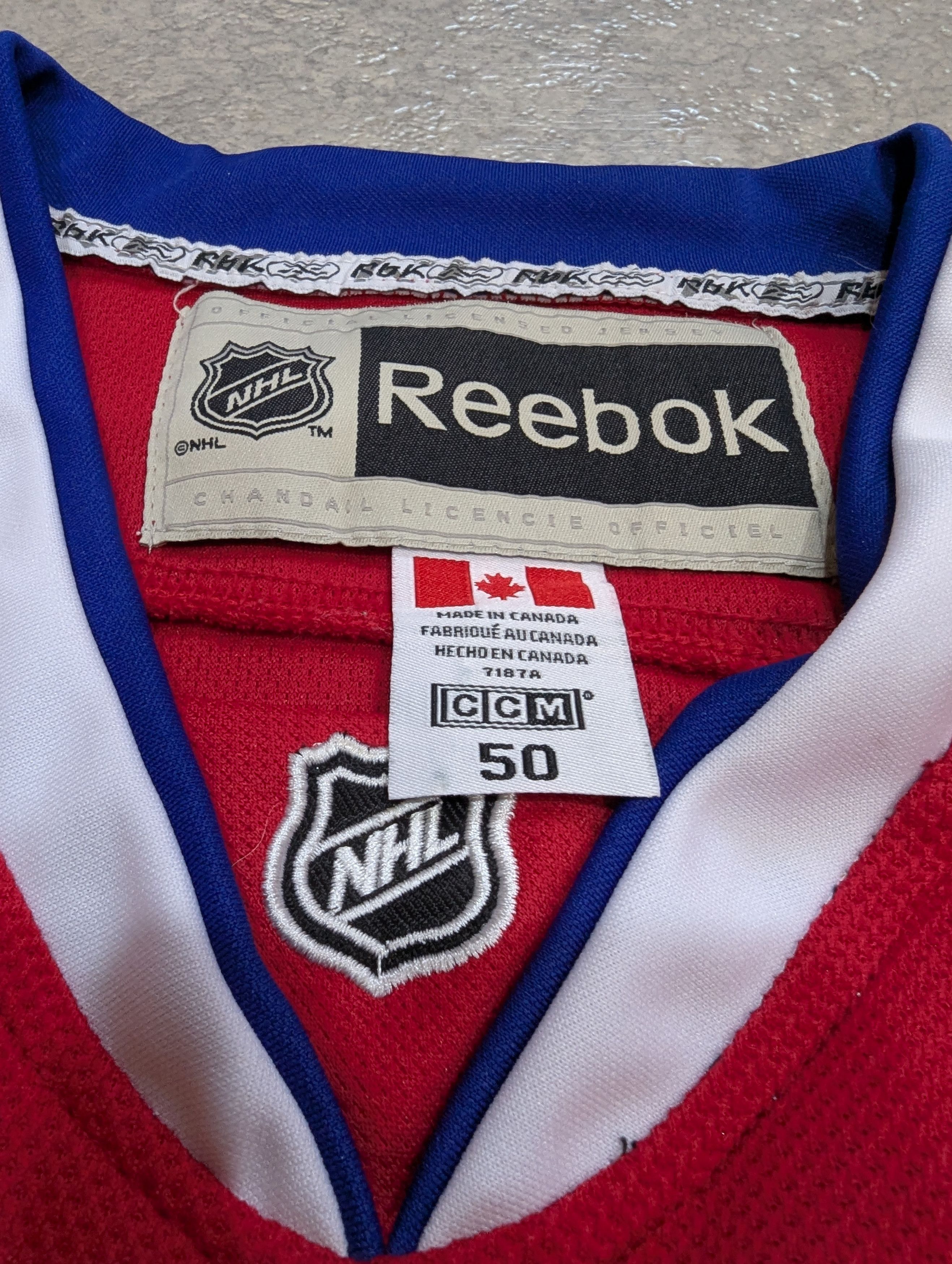 Reebok Montréal Canadien 90's Size US M / EU 48-50 / 2 - 3 Thumbnail